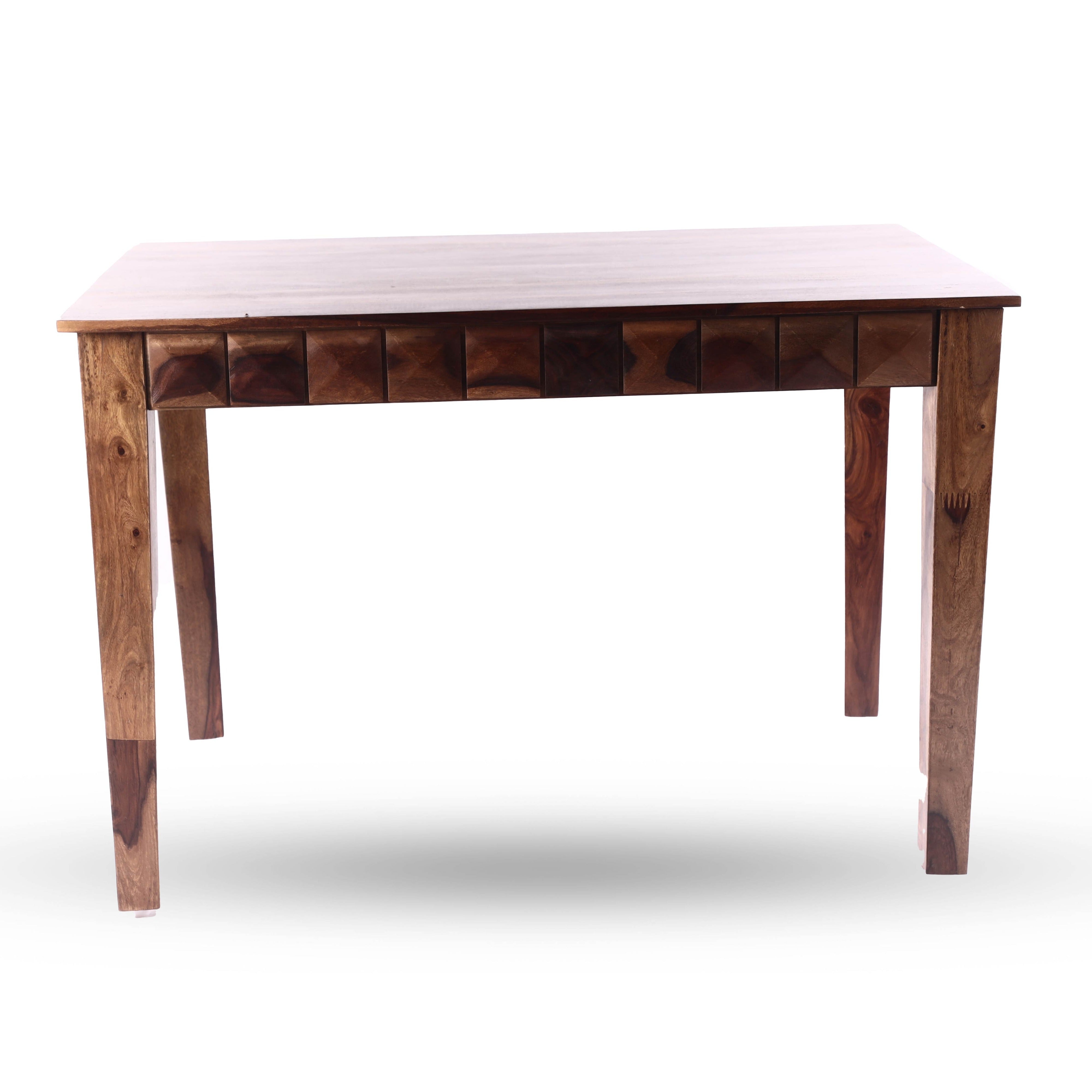 Diamond Dining Table 4ft 1+4