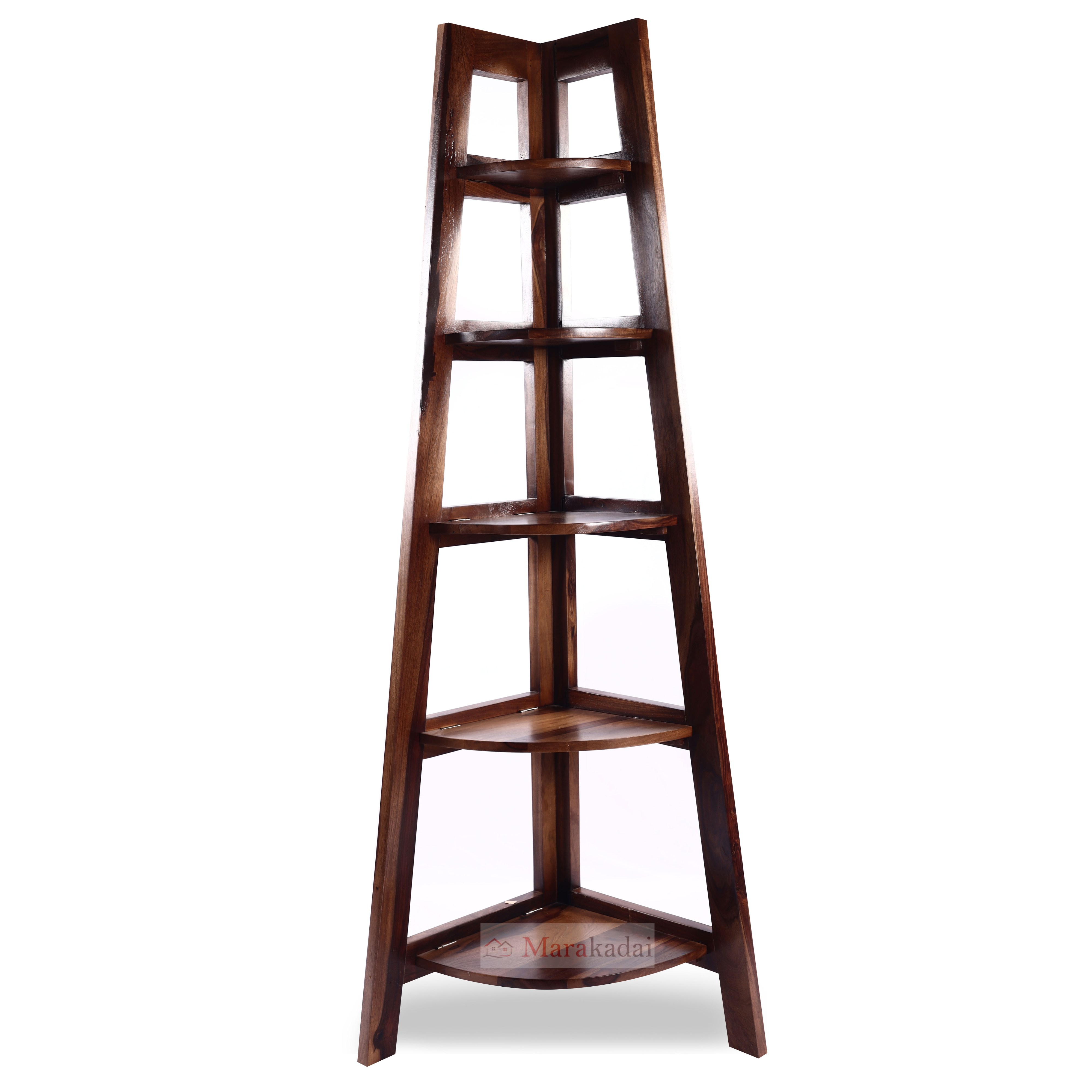 folding corner book shelf