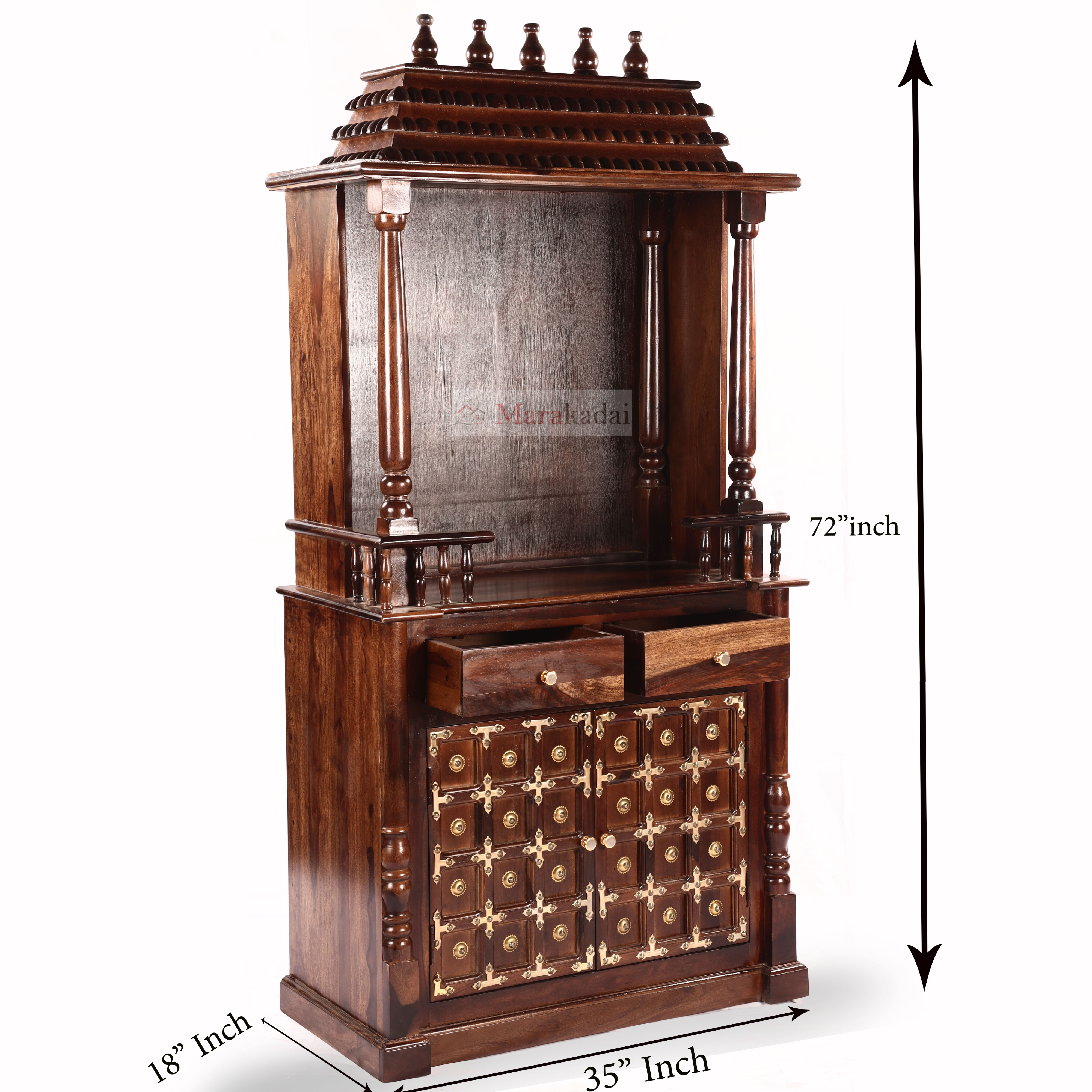 Pooja Stand Open Type 6ft