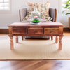 3 draw coffee table
