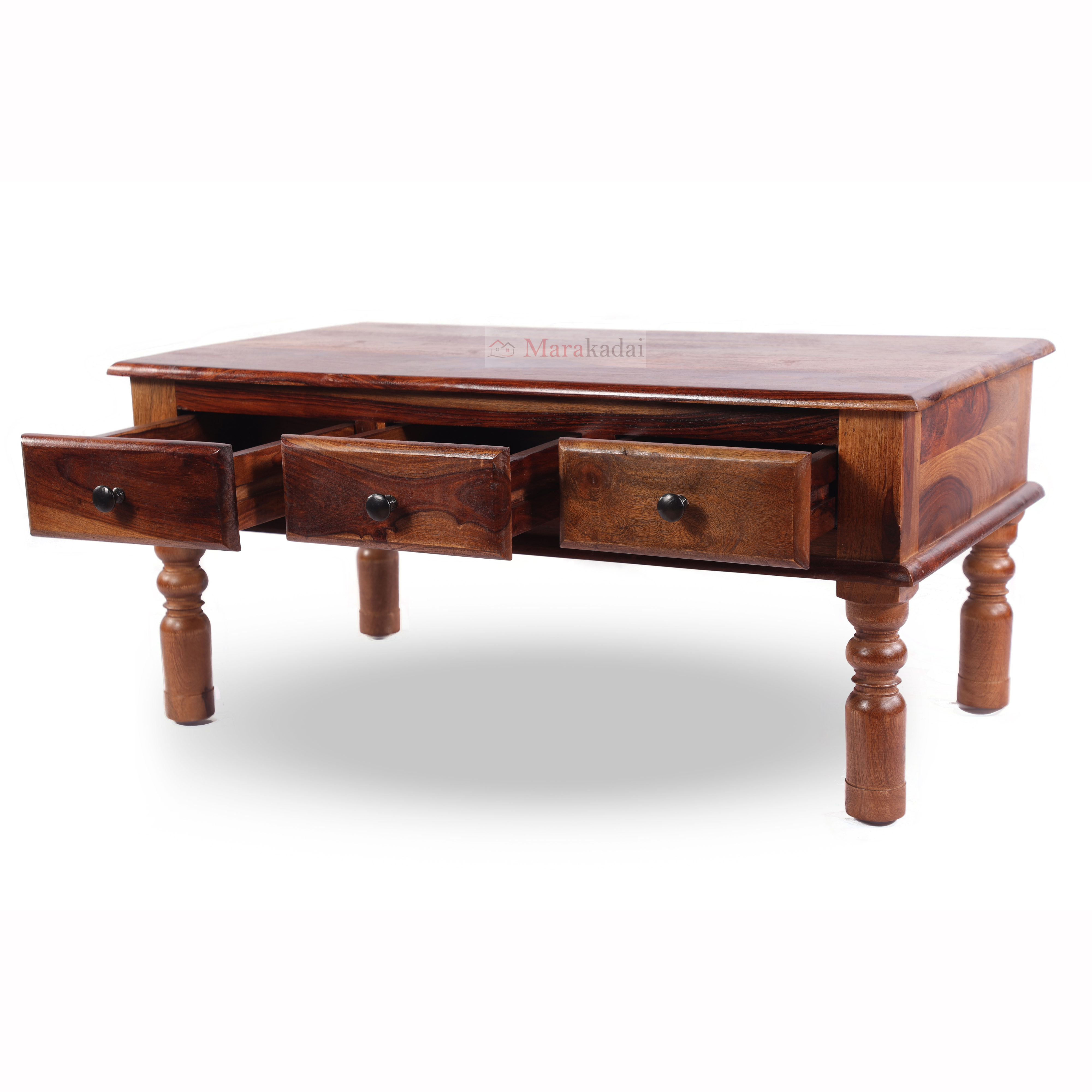 3 draw coffee table