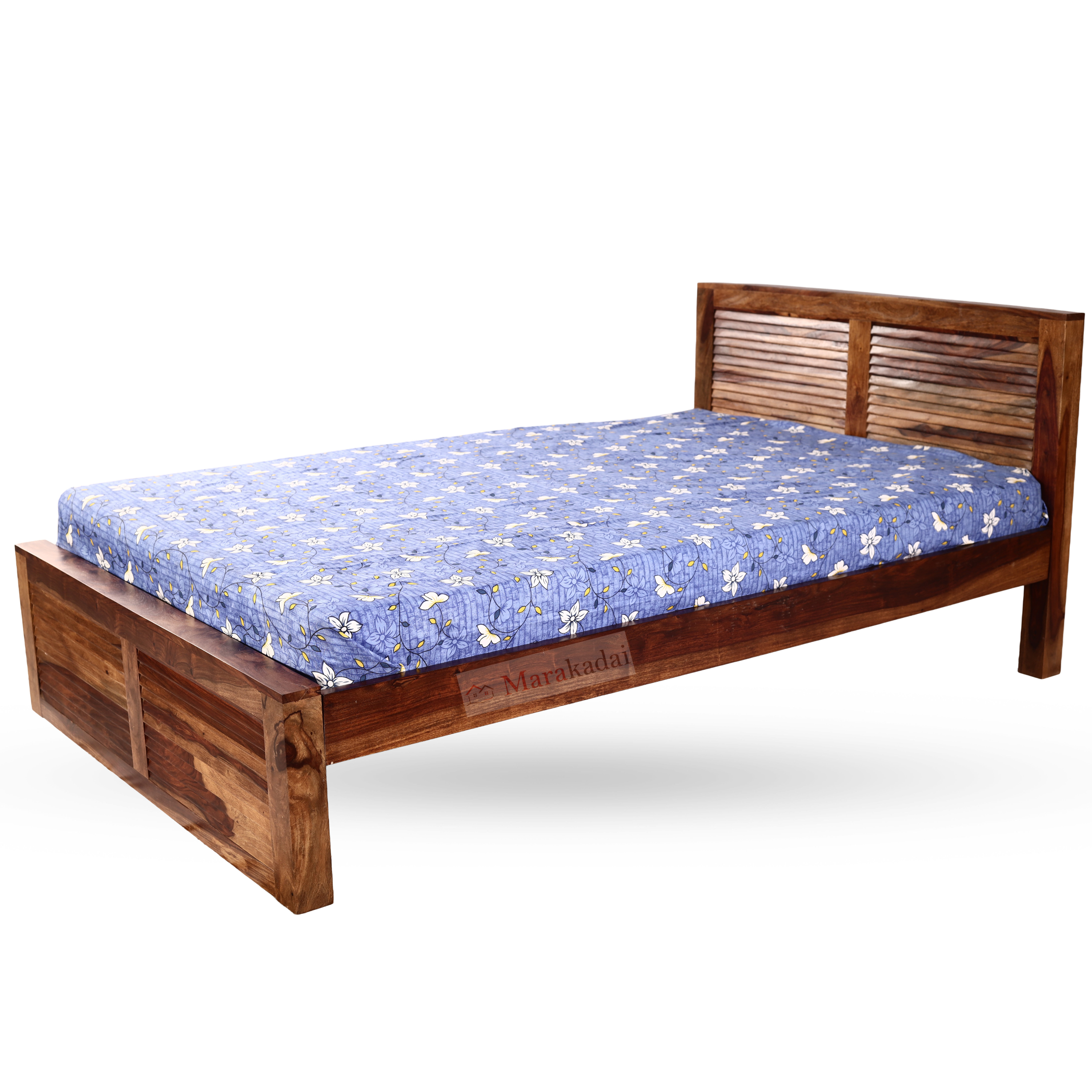 Sheesham Wood Rapper Double Cot
