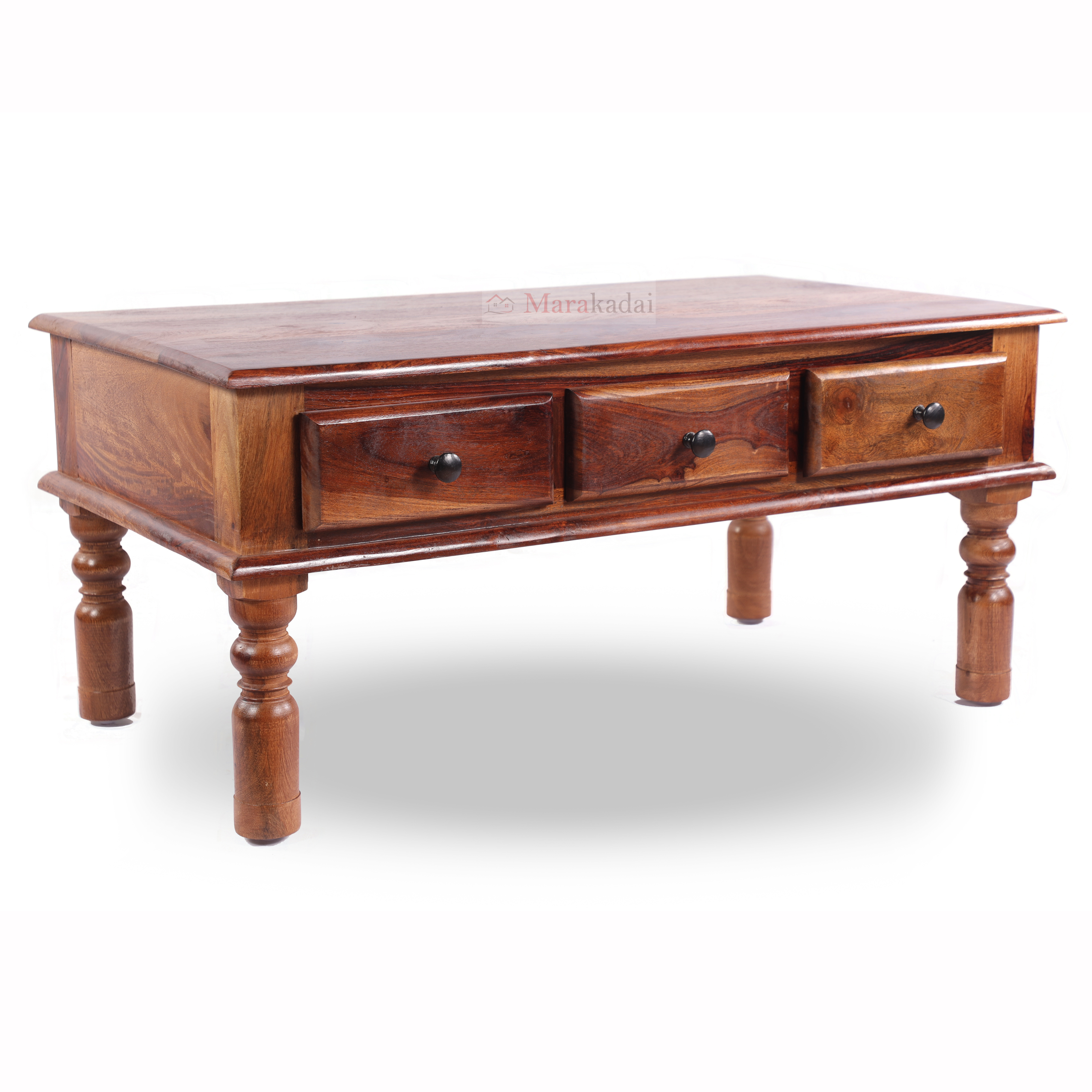 3 draw coffee table