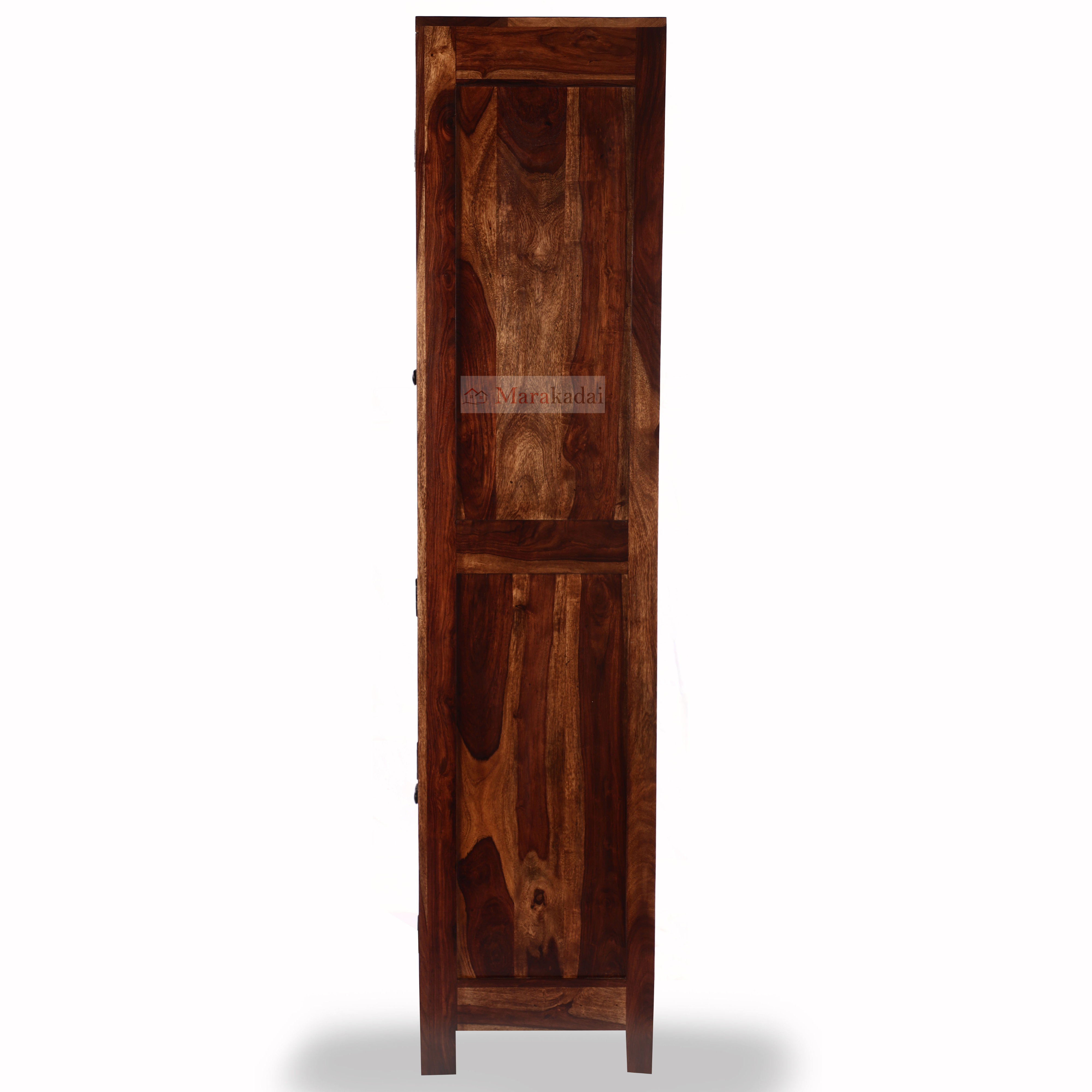 2 Door Glass Book Shelf