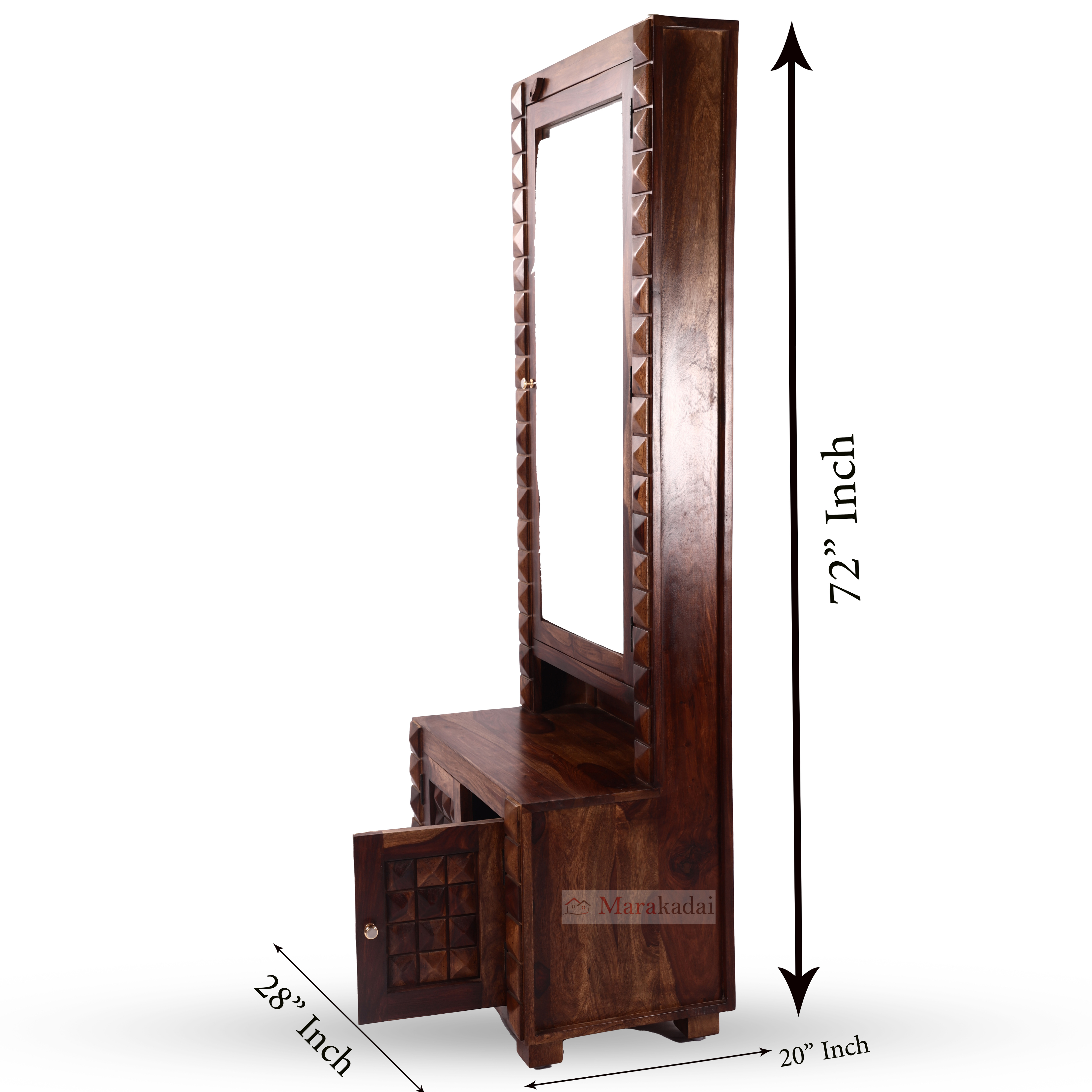 diamond dressing table