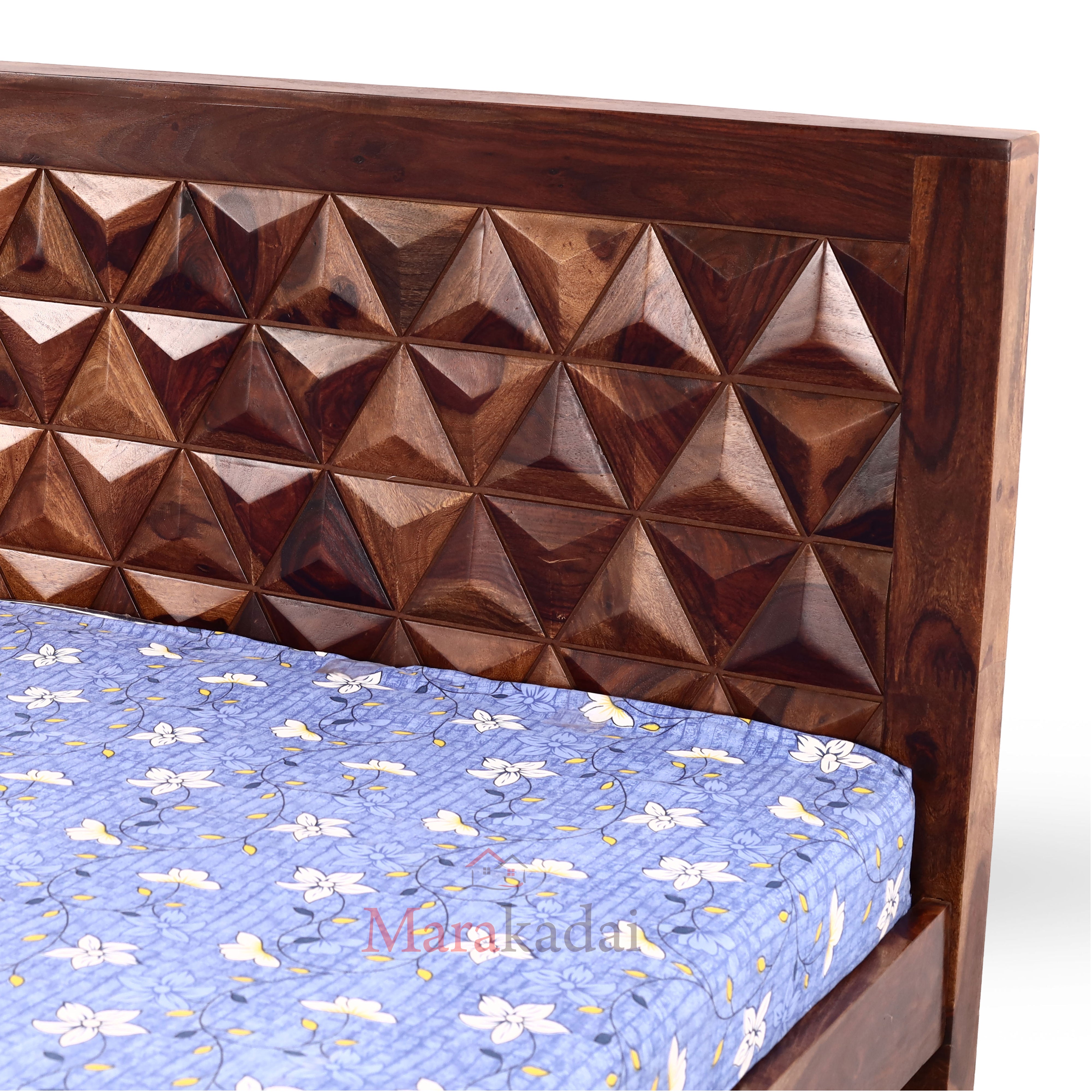 Pyramid Cot Queen