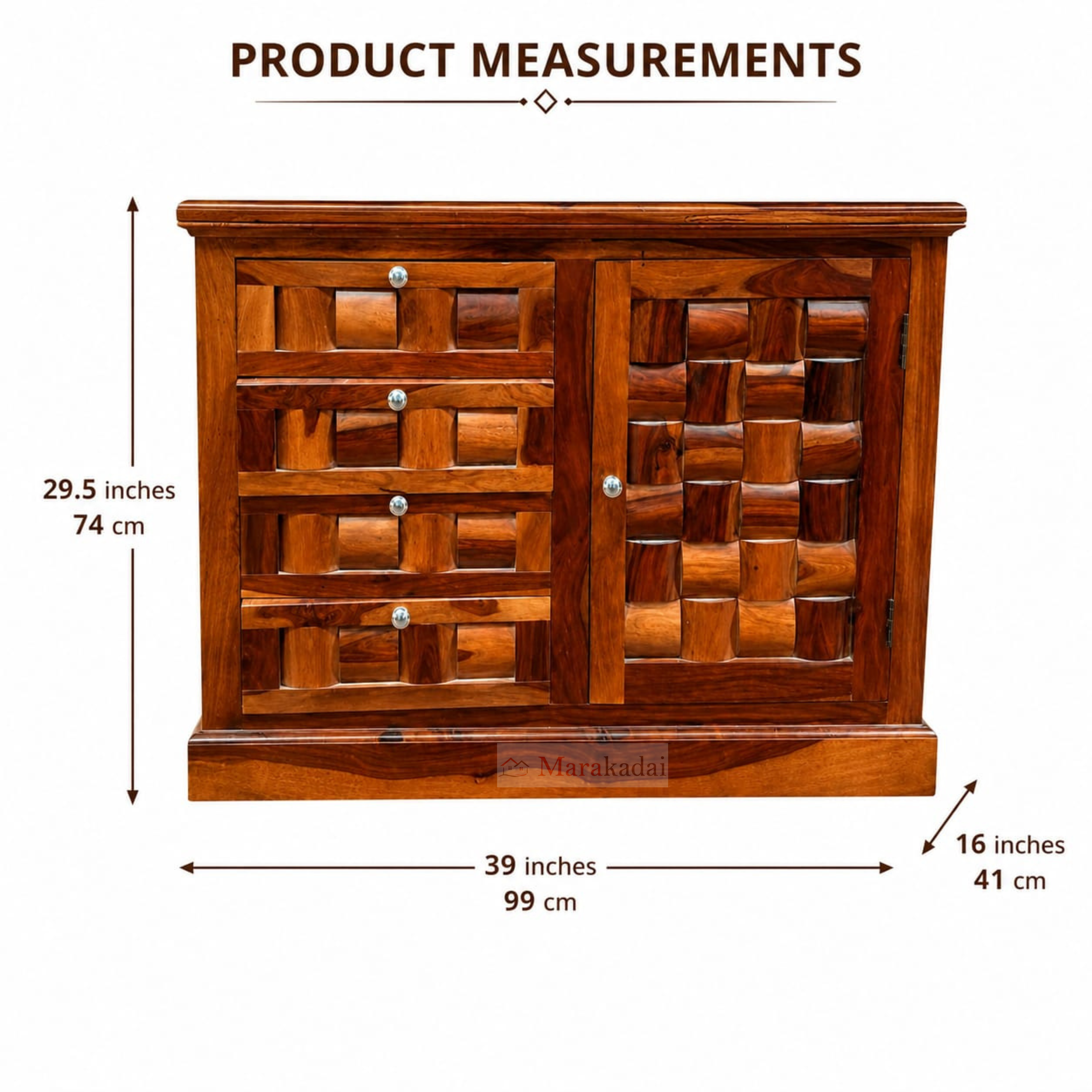 niwar chest of drawer 3x3