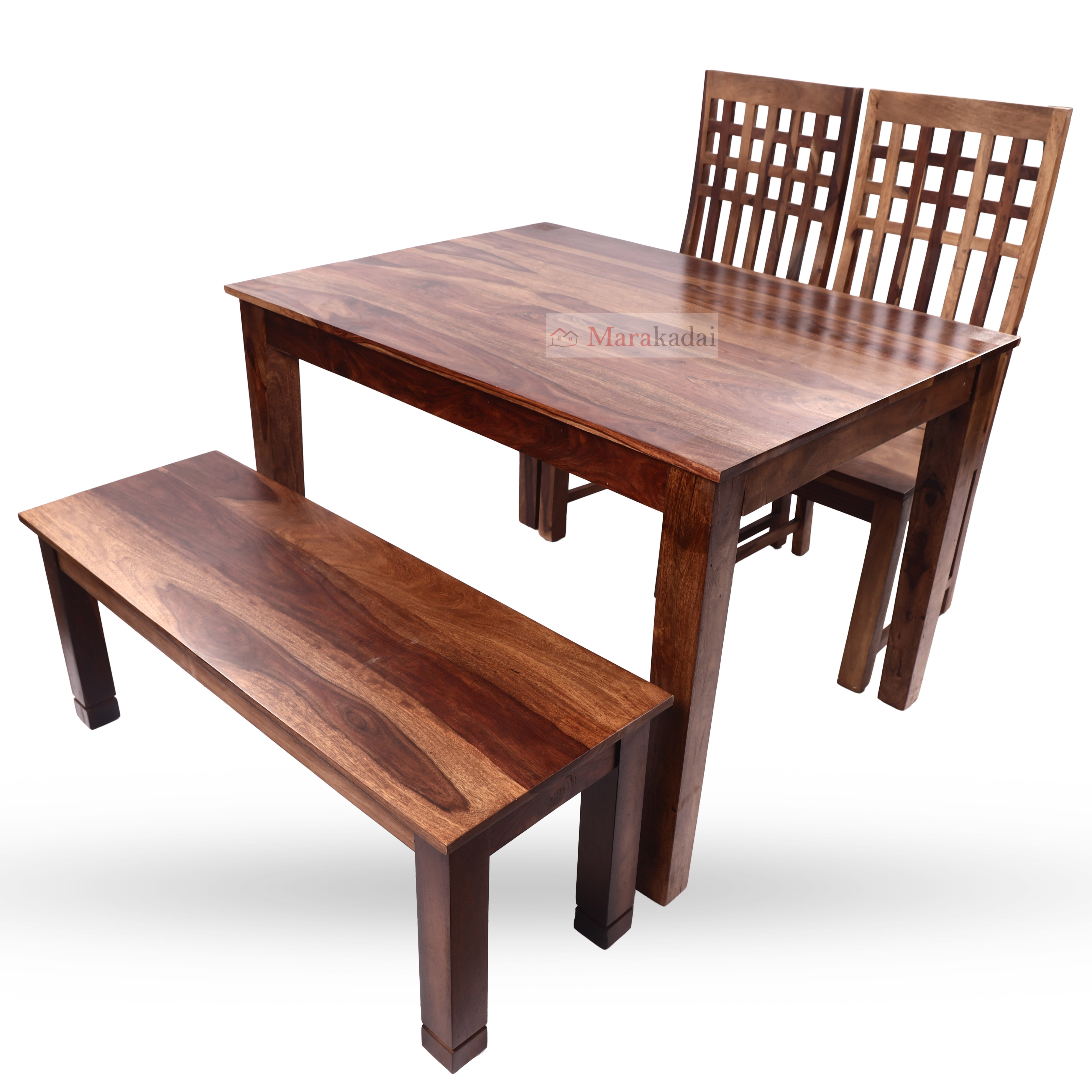 kuber dining table 1+2+1