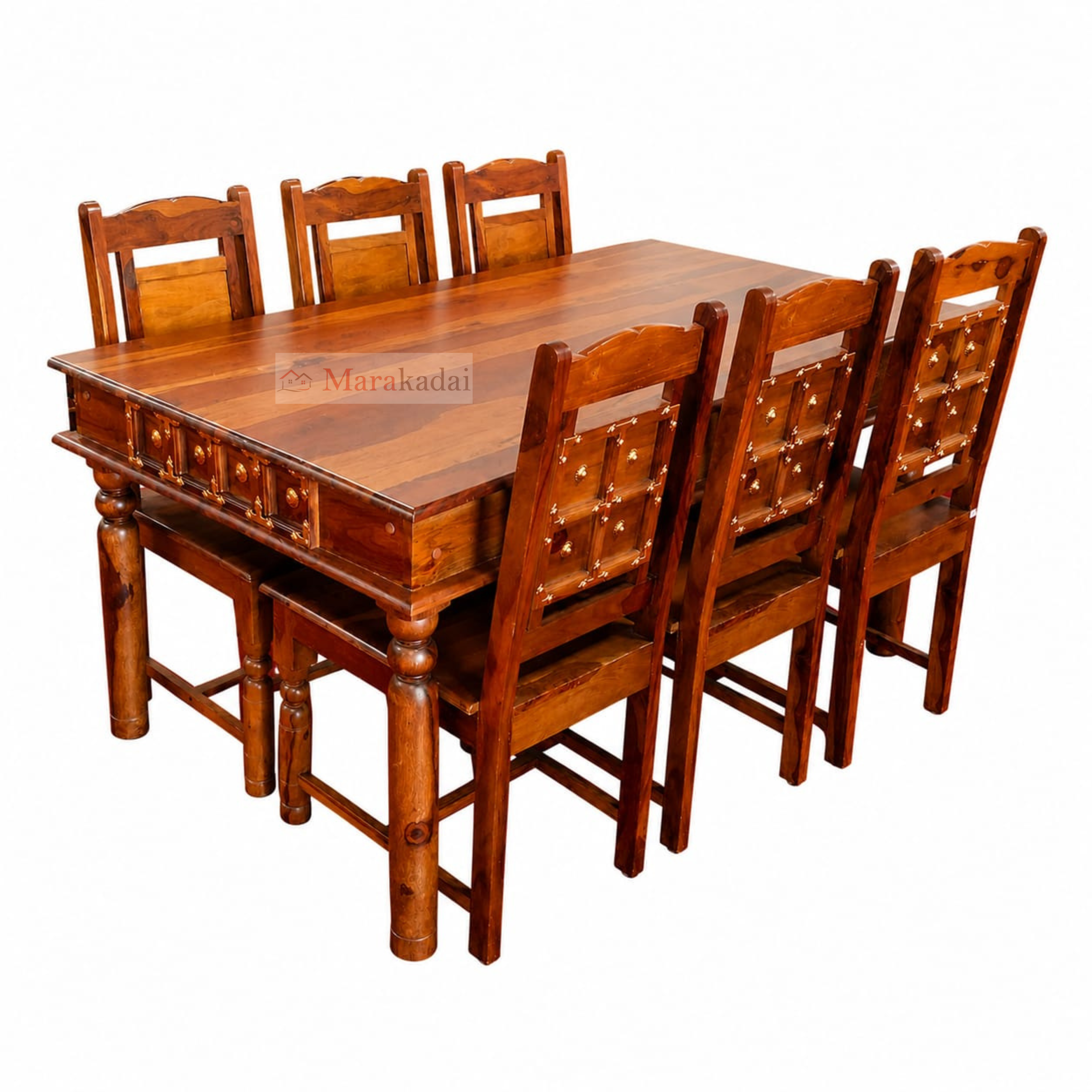 lt dining table 5ft 1+6