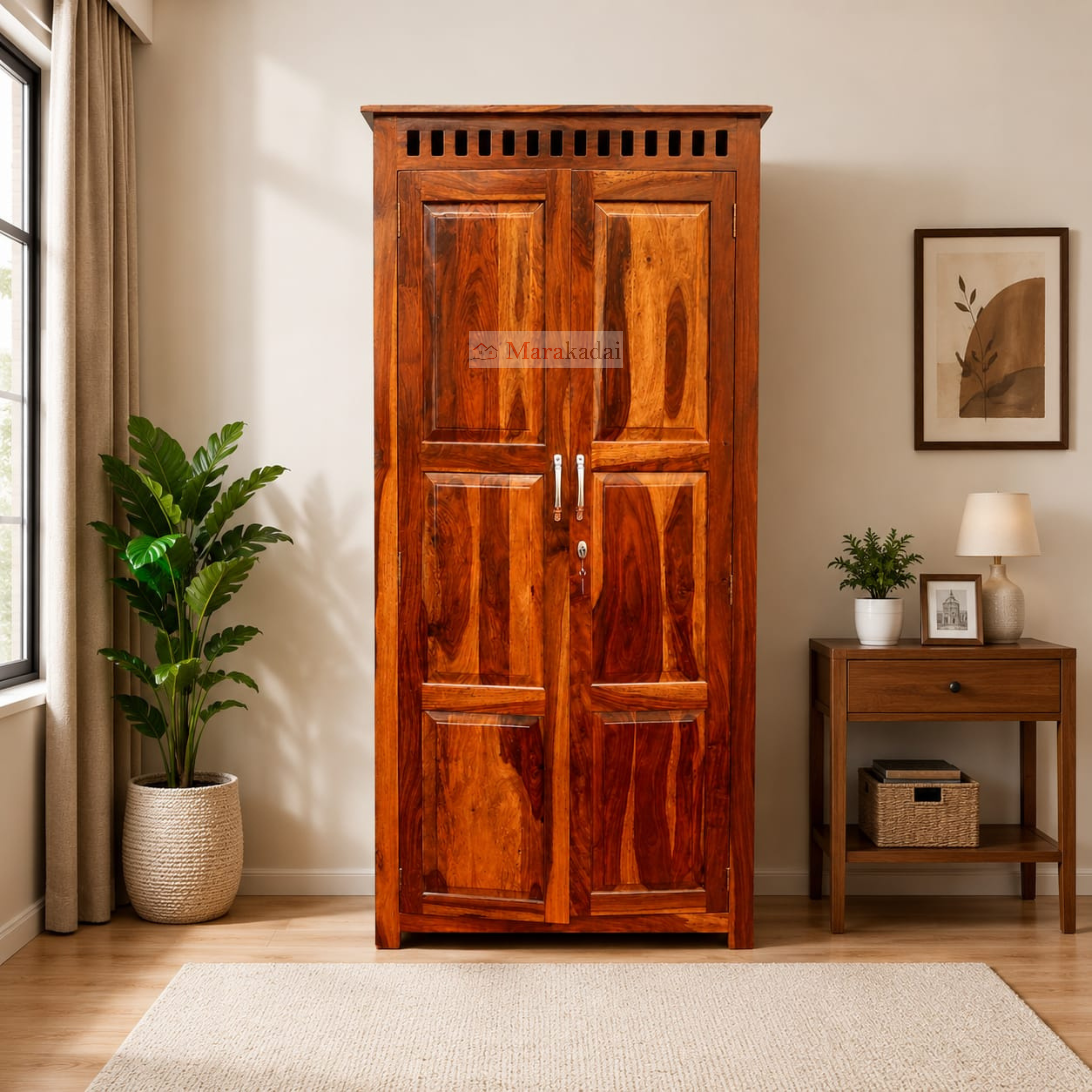 KUBER 2 DOOR WARDROBE