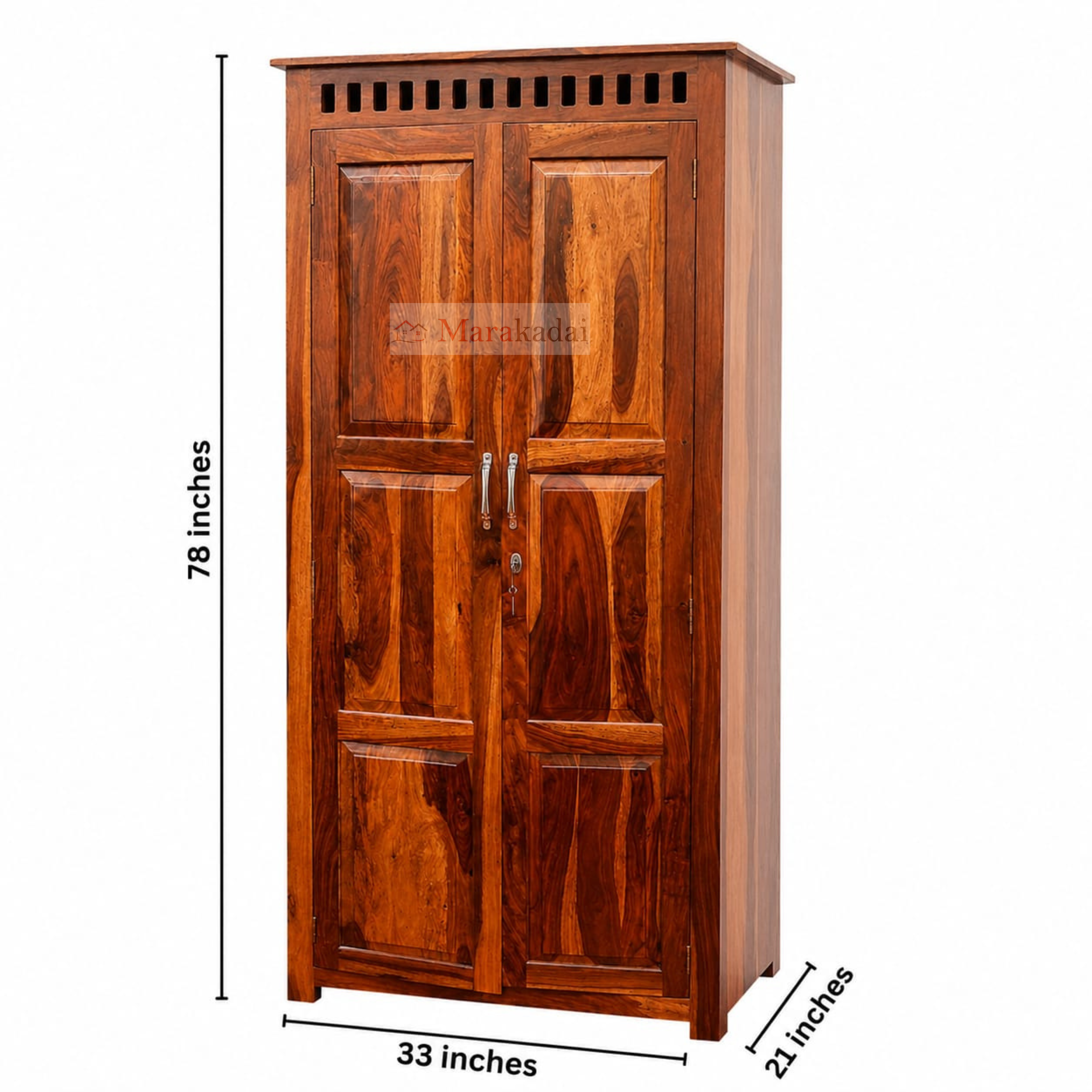 KUBER 2 DOOR WARDROBE