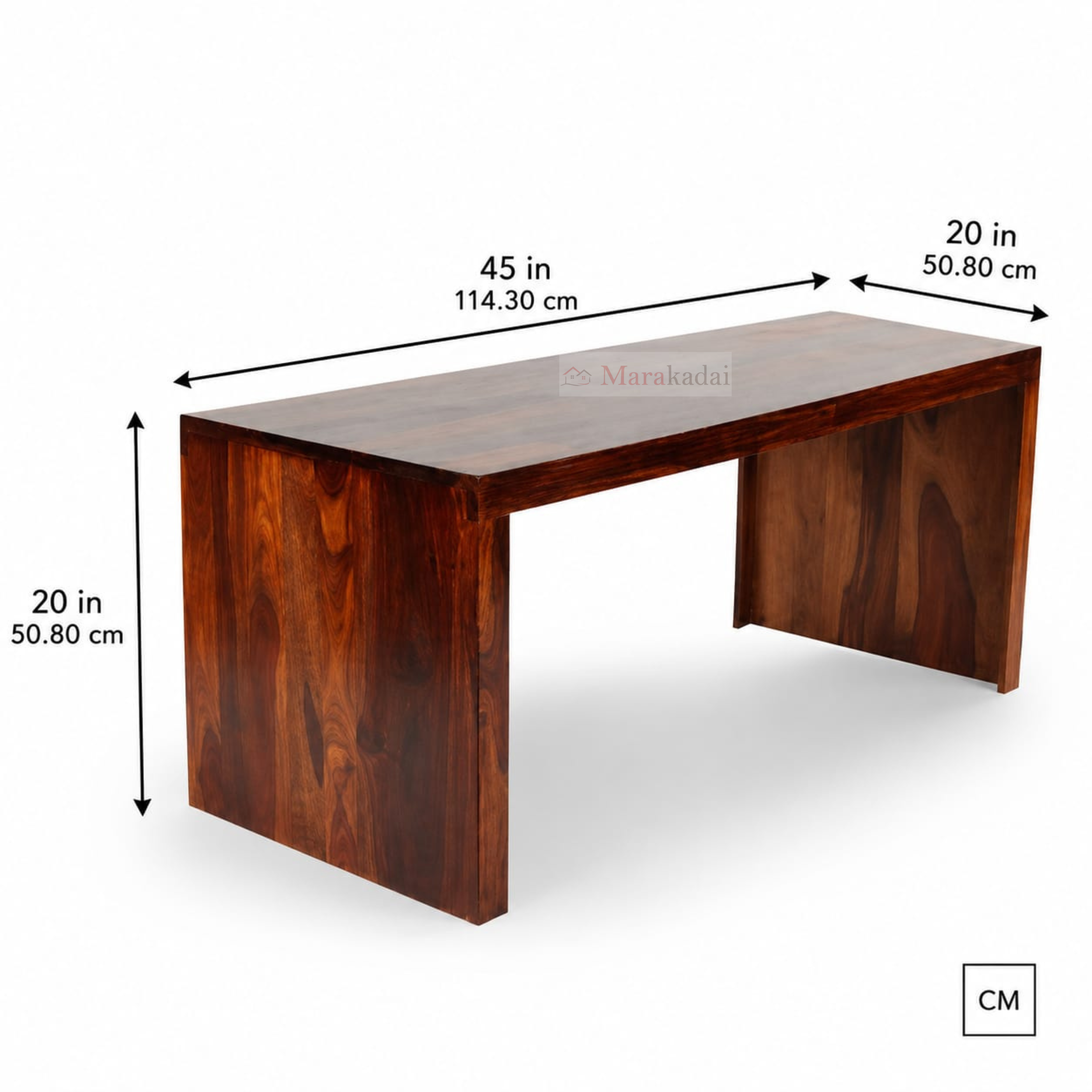 2 chair center table