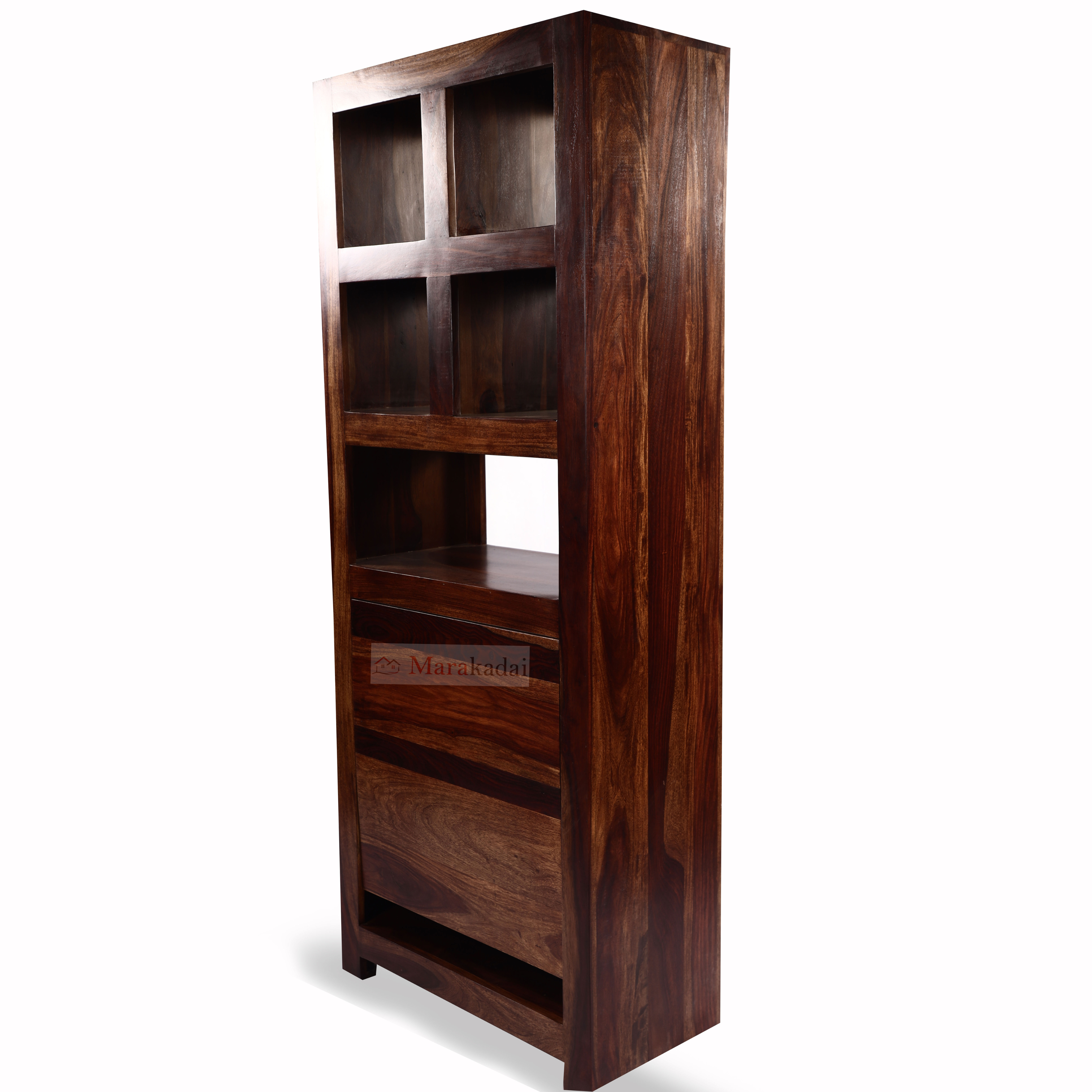 FOLDING COMPUTER TABLE CUM BOOK SHELF (BACK OPEN)