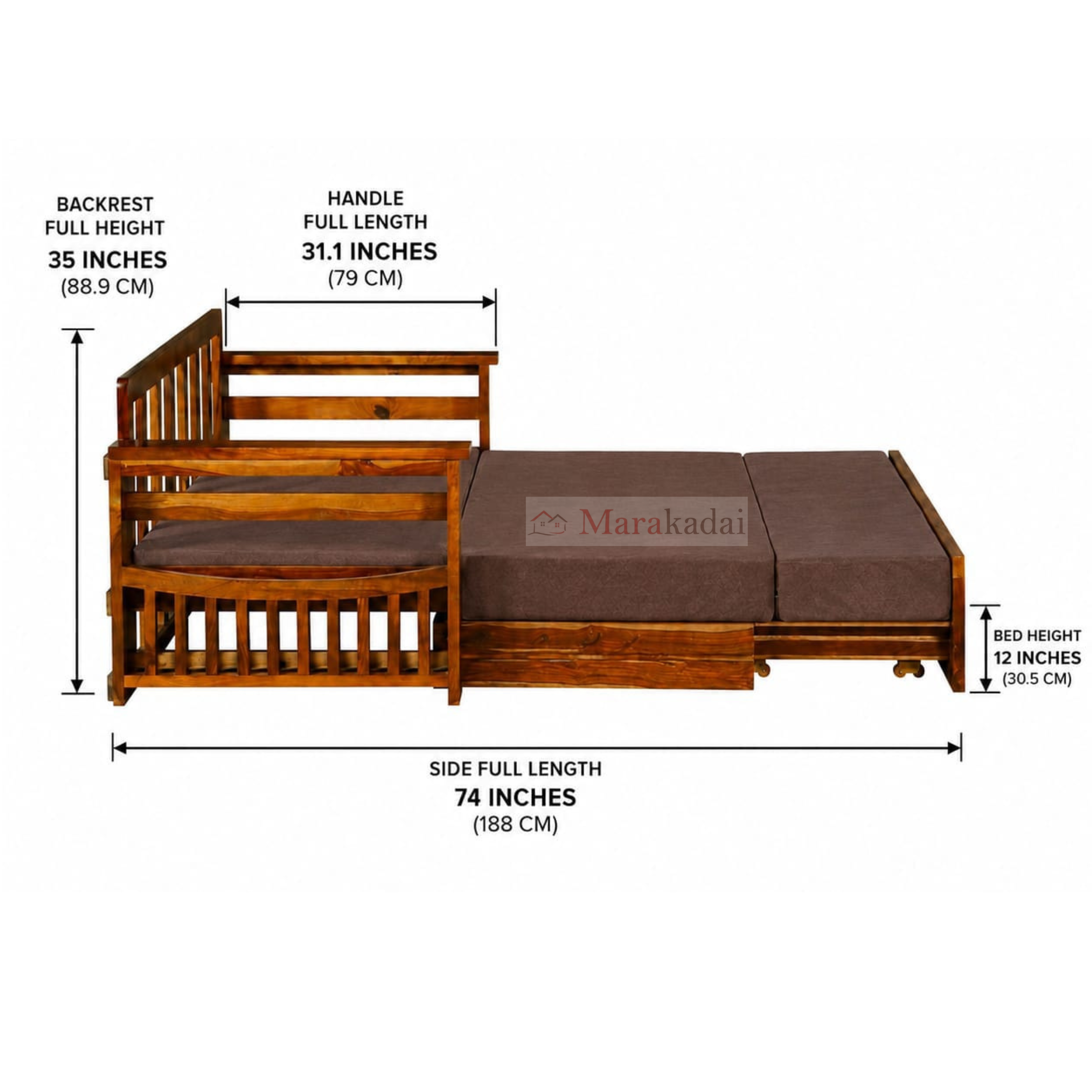Sofa Cum Bed Block