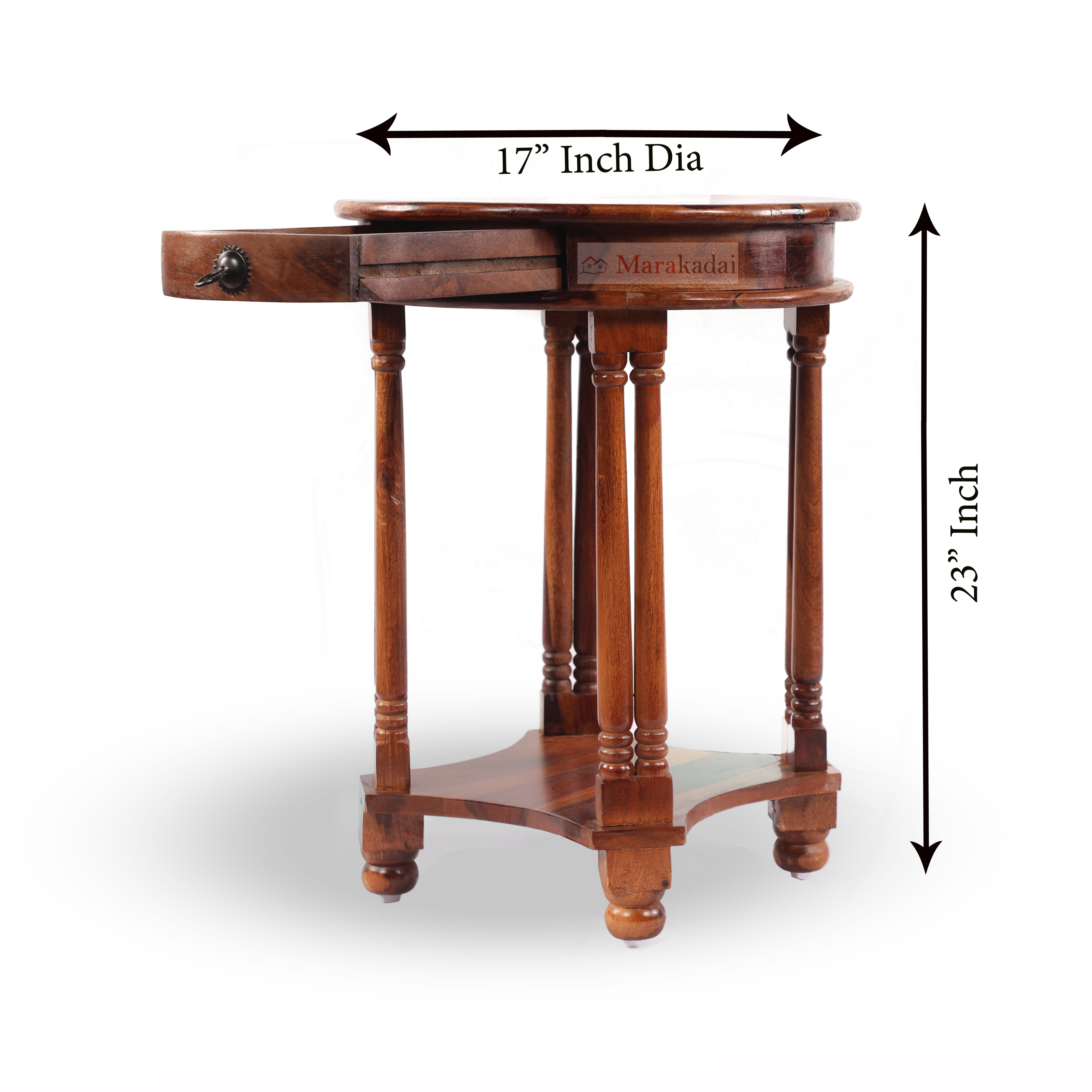 Round Telephone Stand