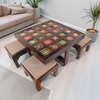 Tile 4 Stool Coffee Table