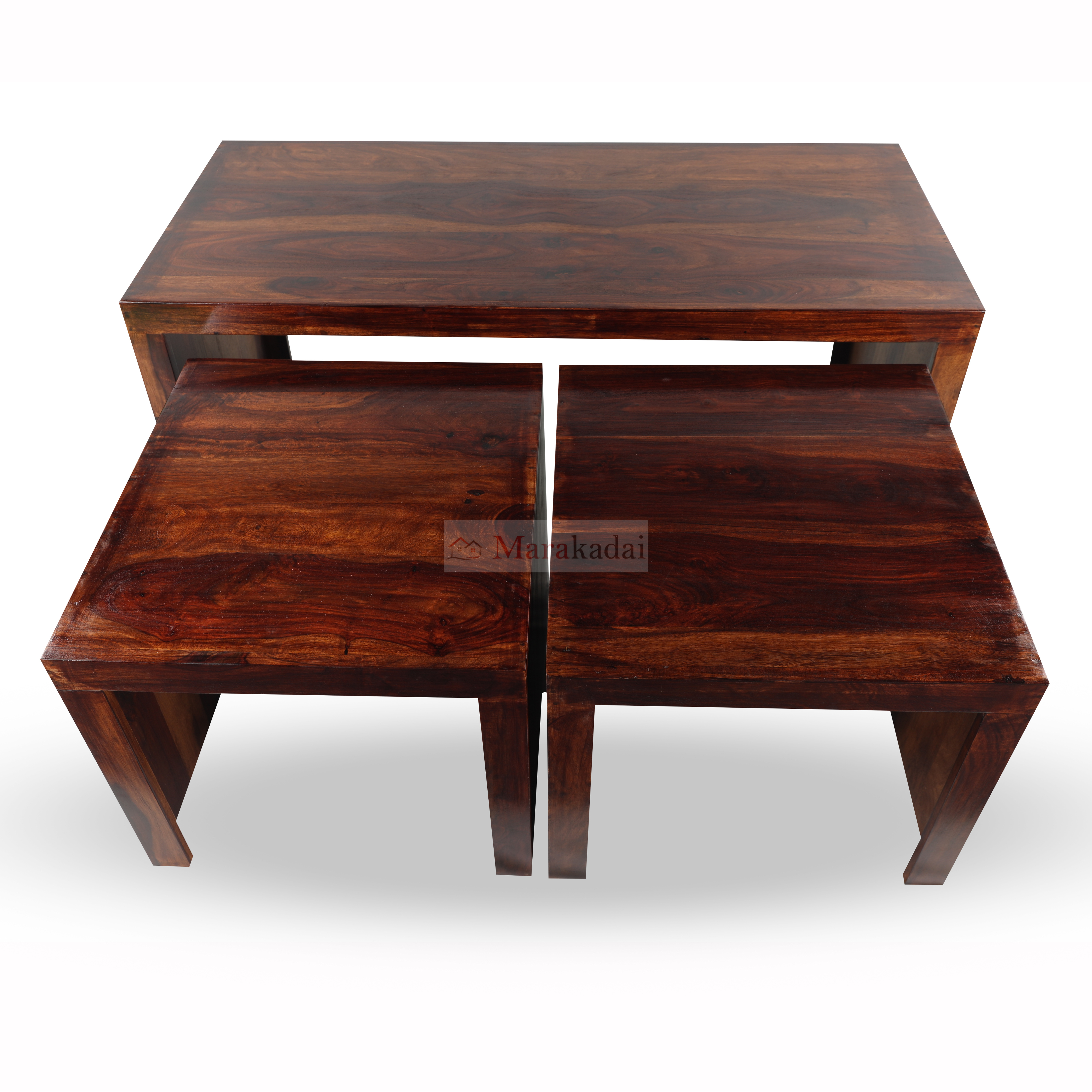 2 chair center table