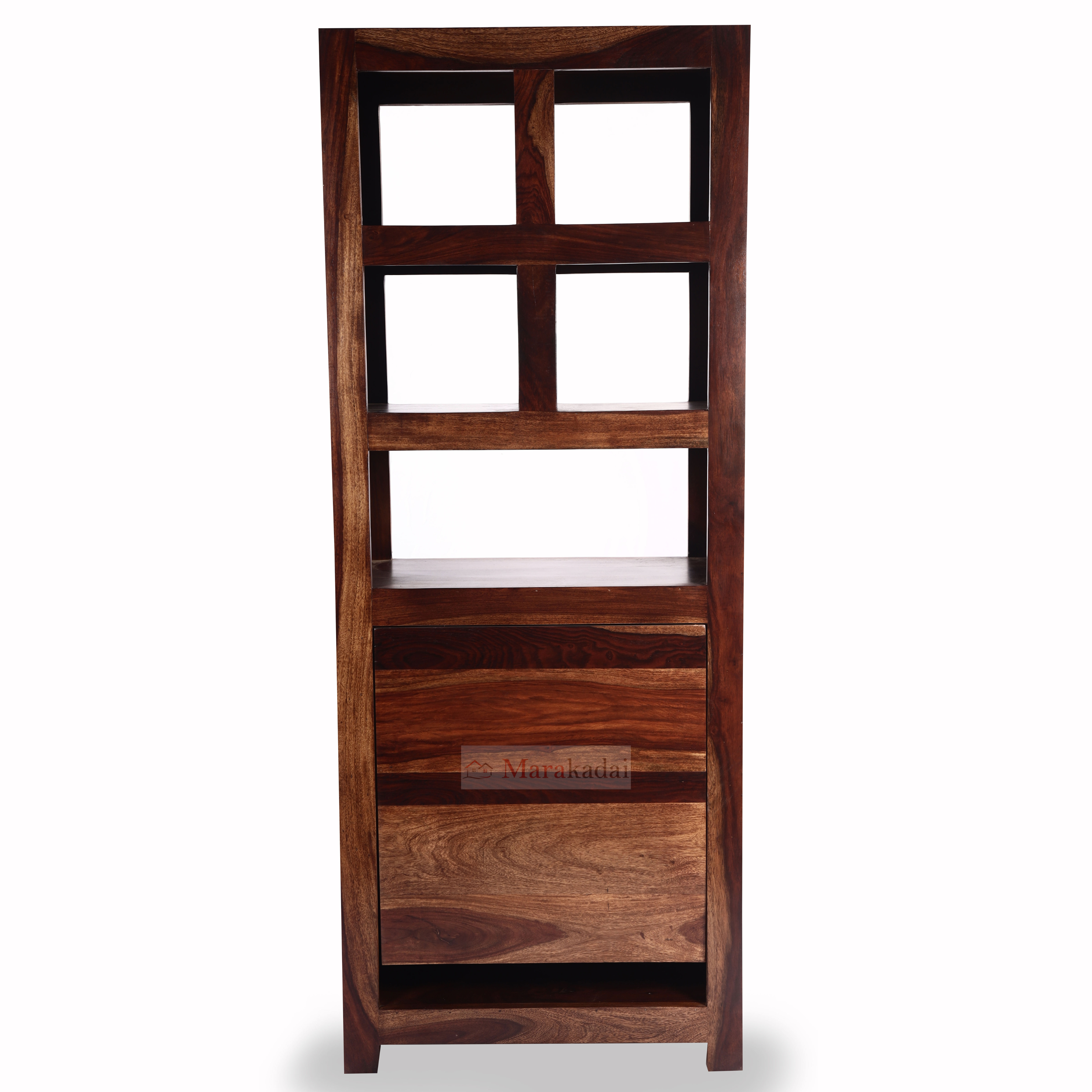 FOLDING COMPUTER TABLE CUM BOOK SHELF (BACK OPEN)