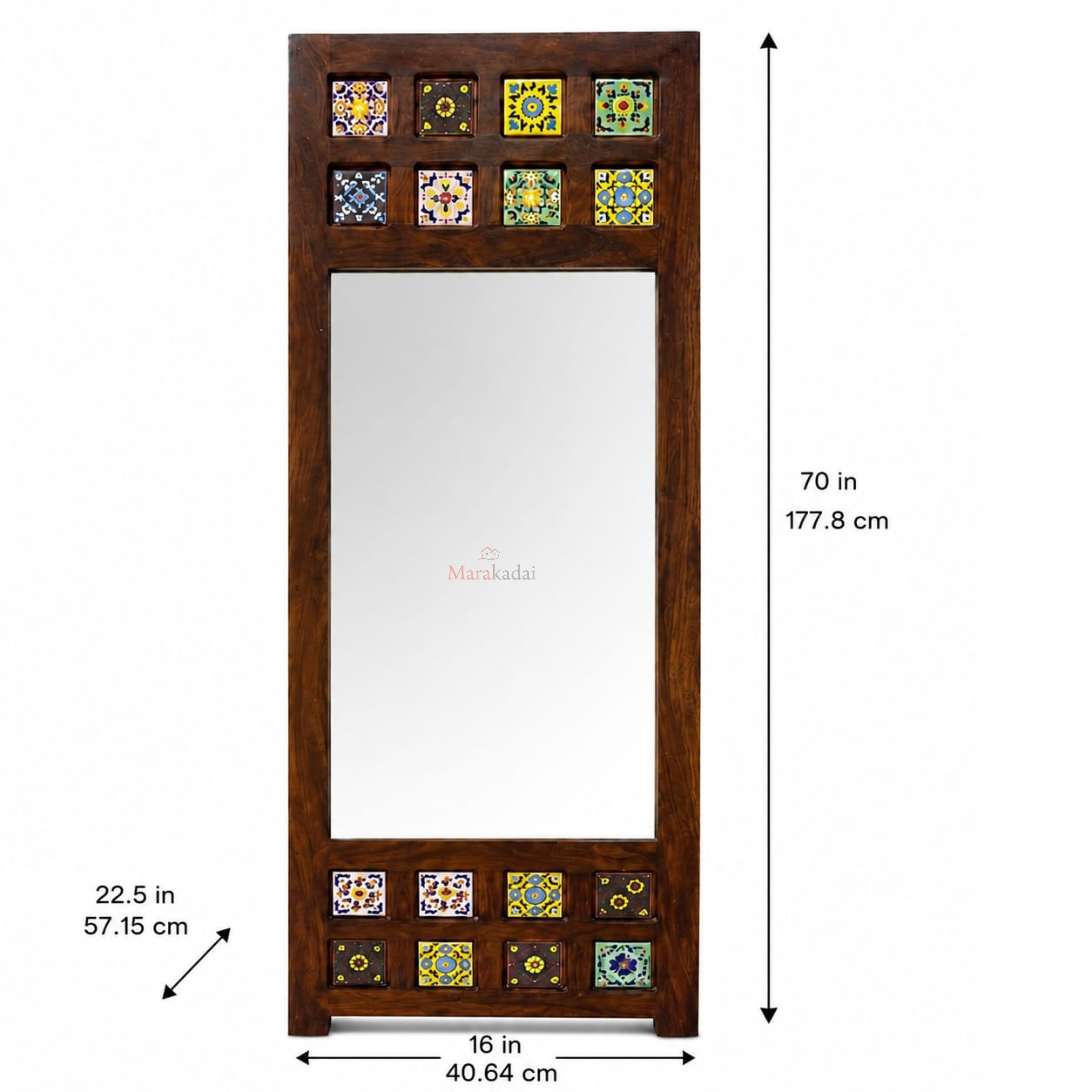 Tile Folding Dressing Table