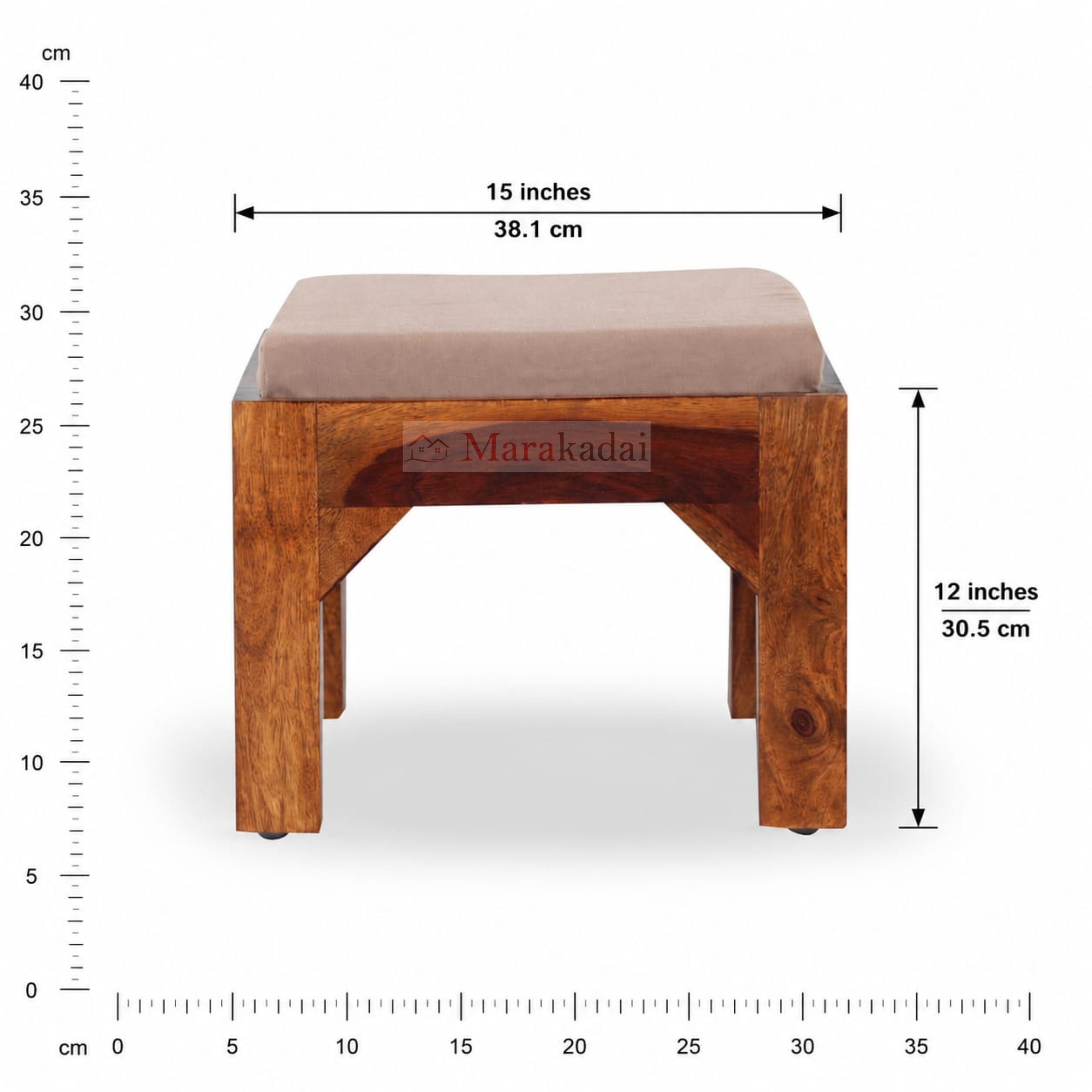 bakra 4 stool coffee table