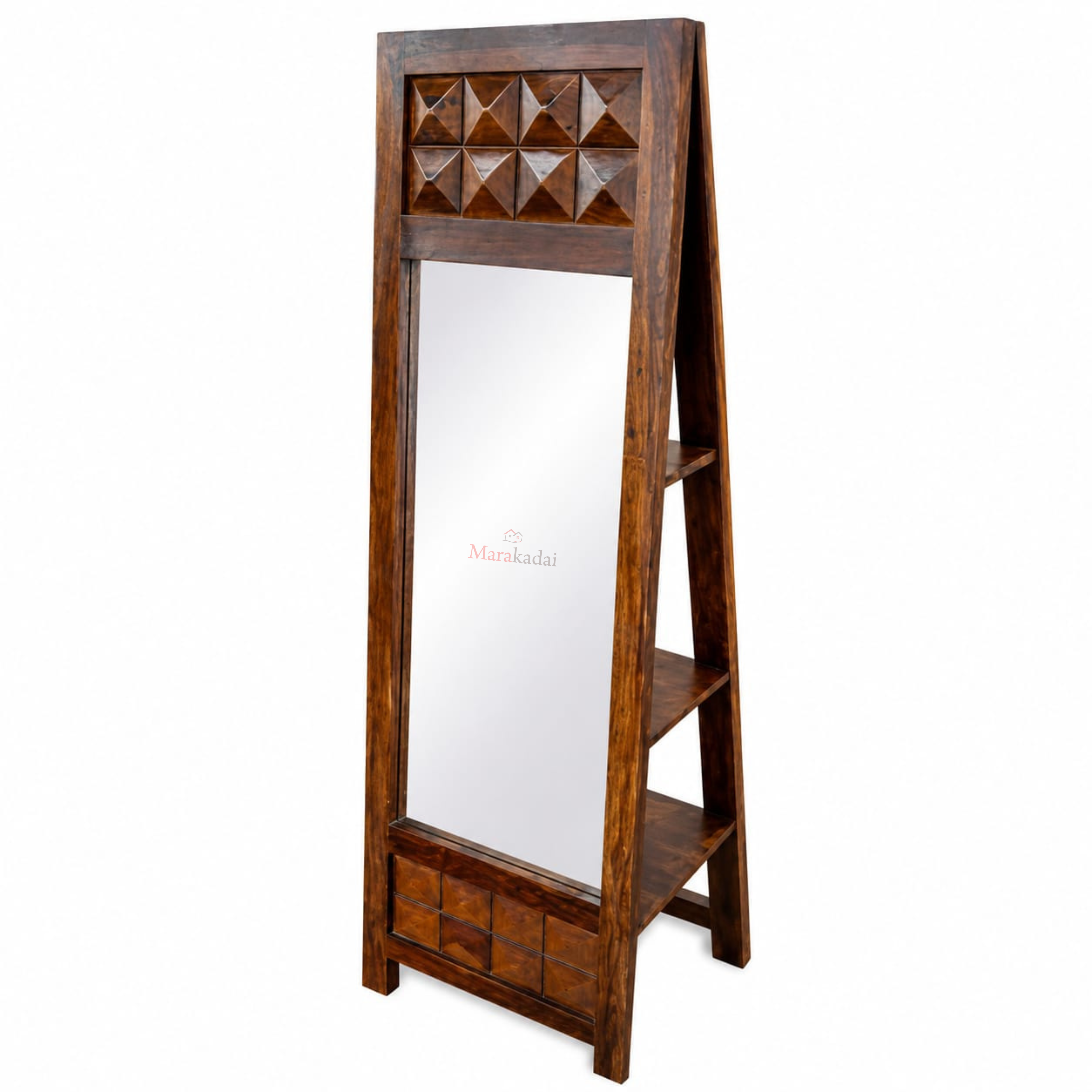 diamond folding dressing table