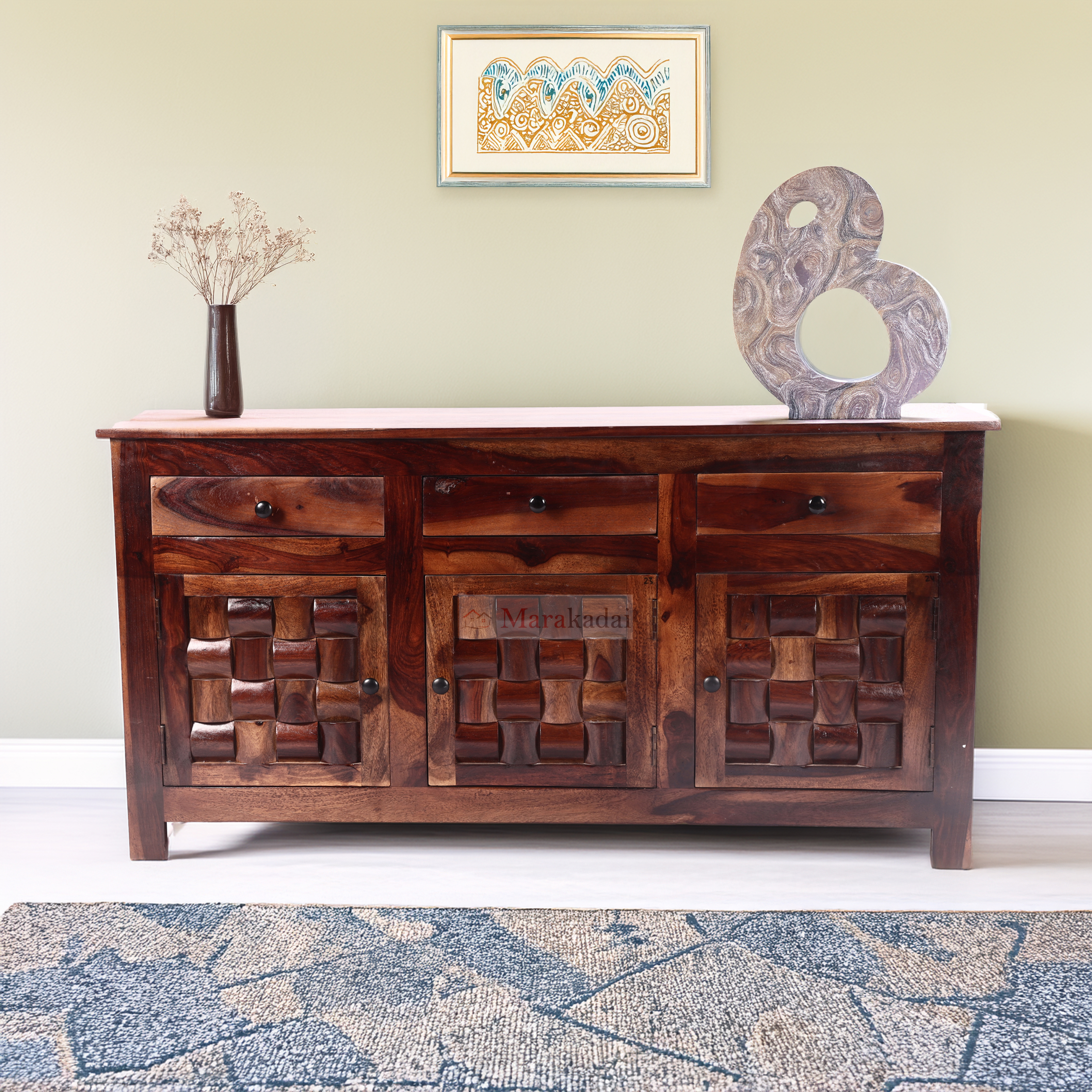 Niwar Side Board