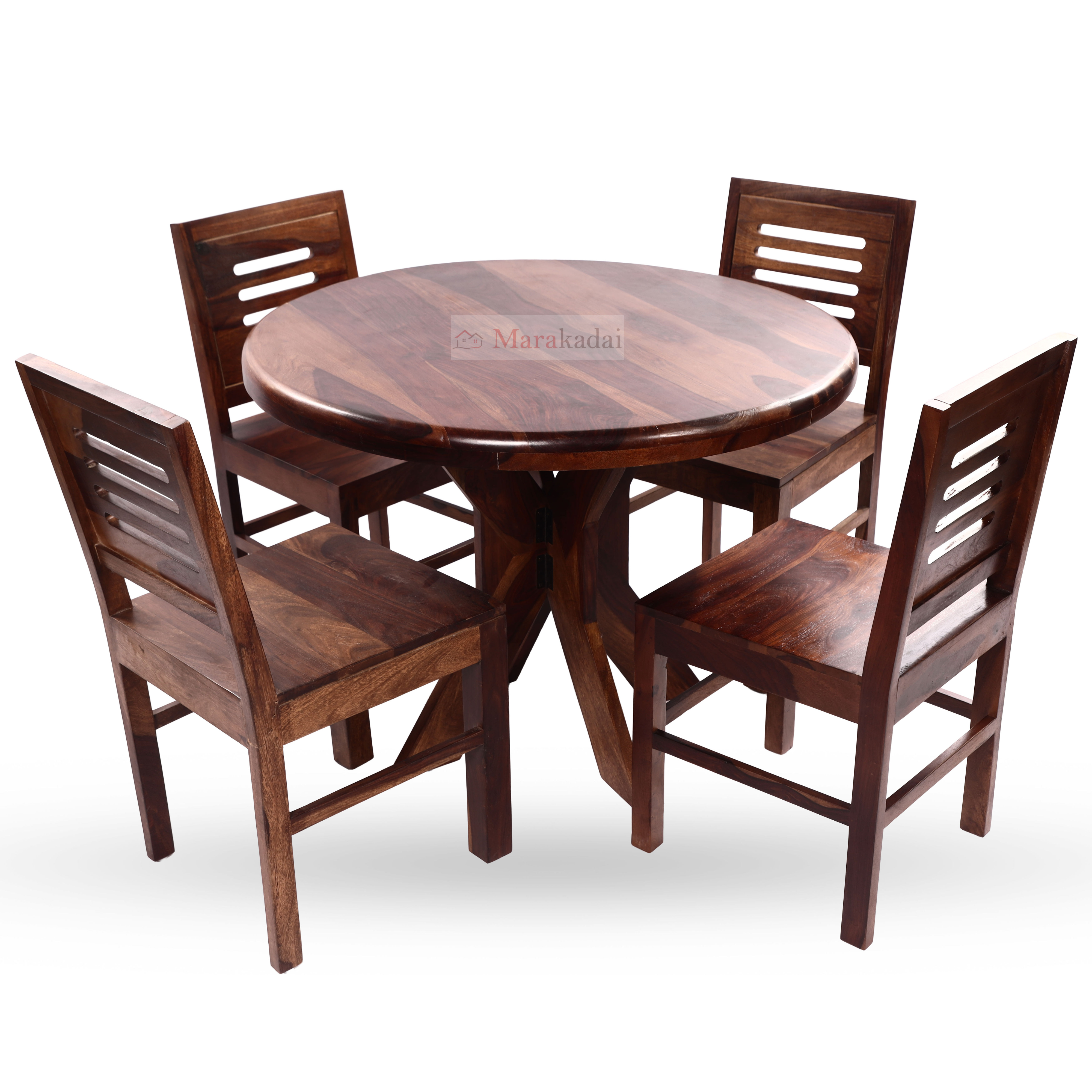 ROUND DINING TABLE WITH JACKSON CHAIR 1+4