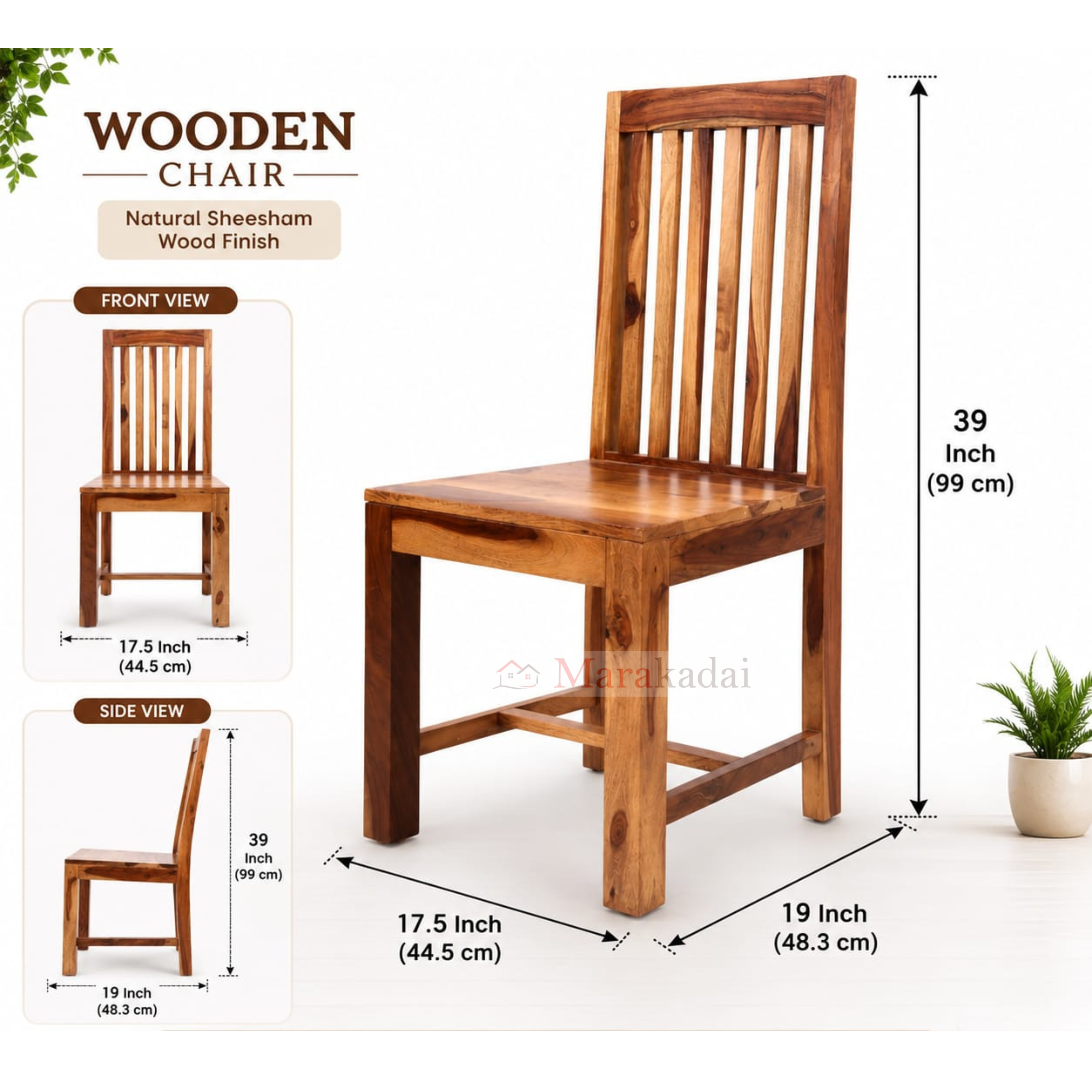 peter dining table set 5ft 4 chair