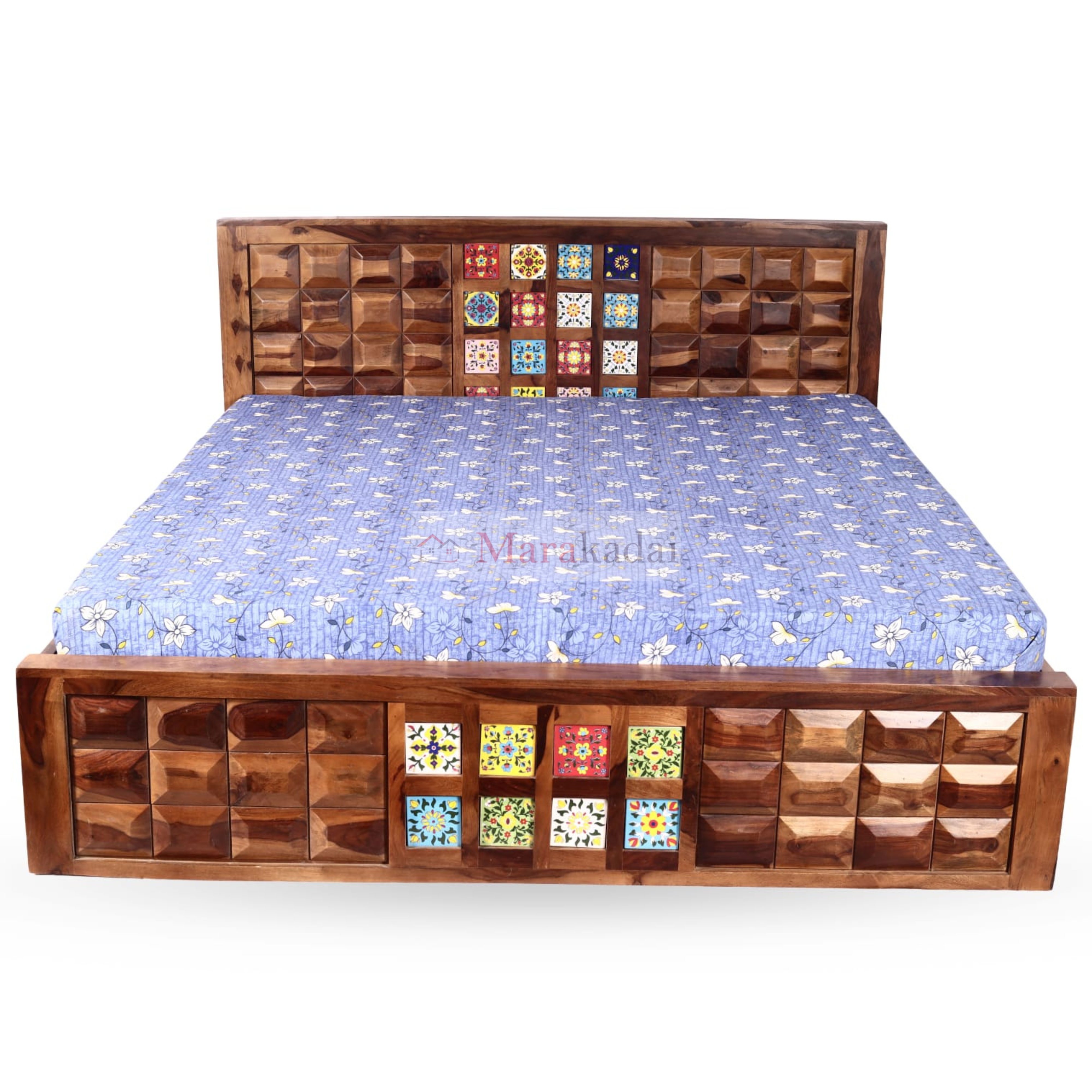 diamond tiles cot king