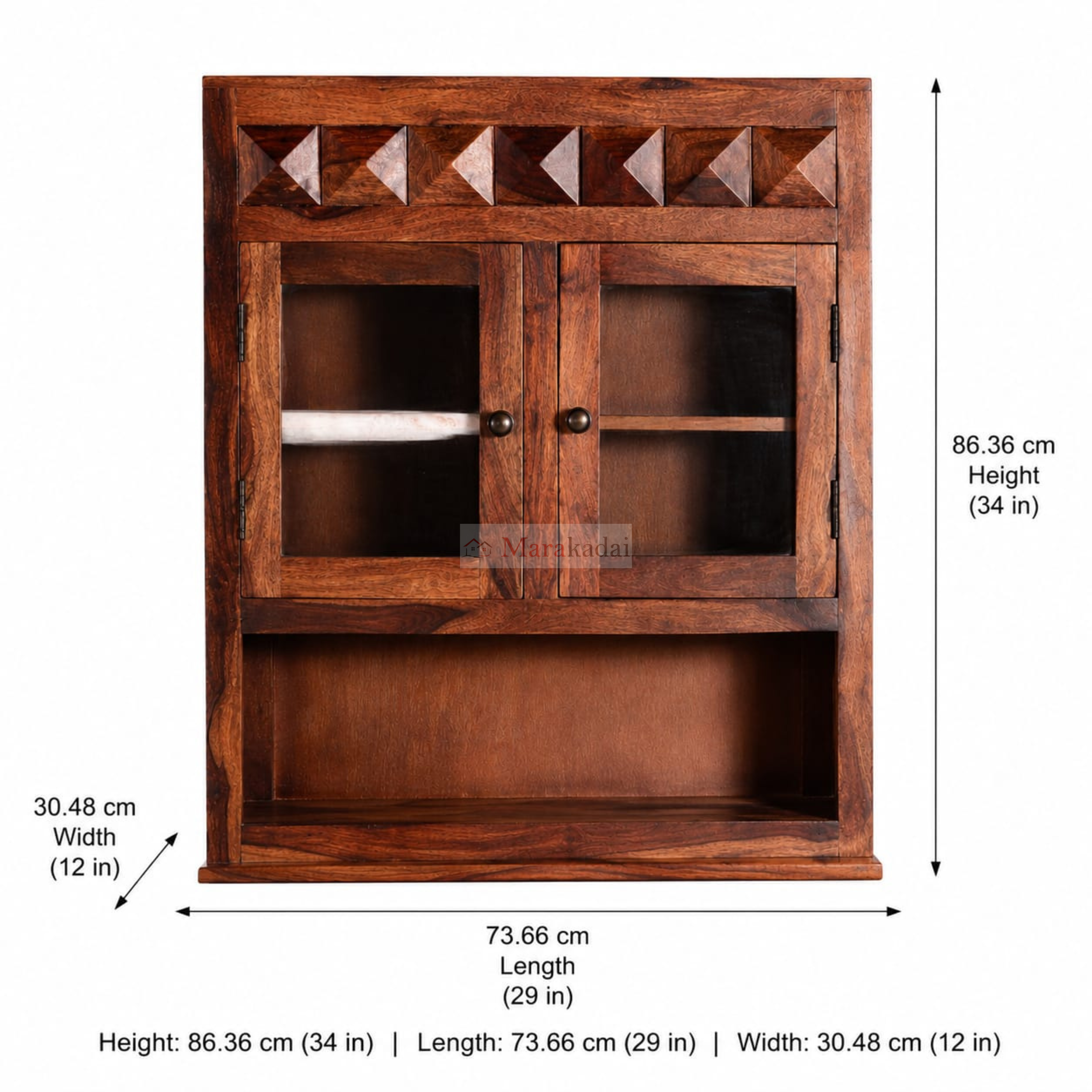 diamond 2 door kitchen unit