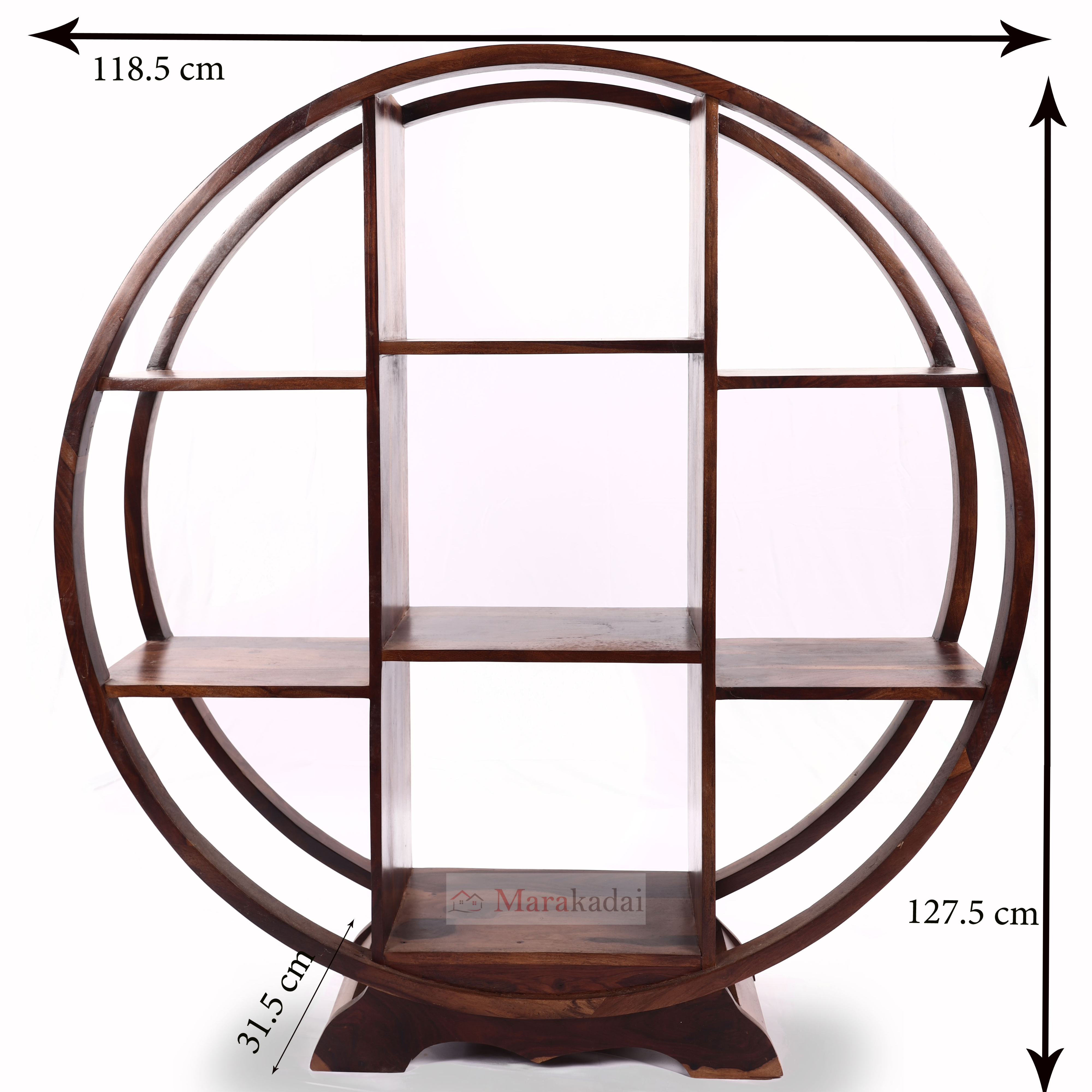 Round Book Shelf