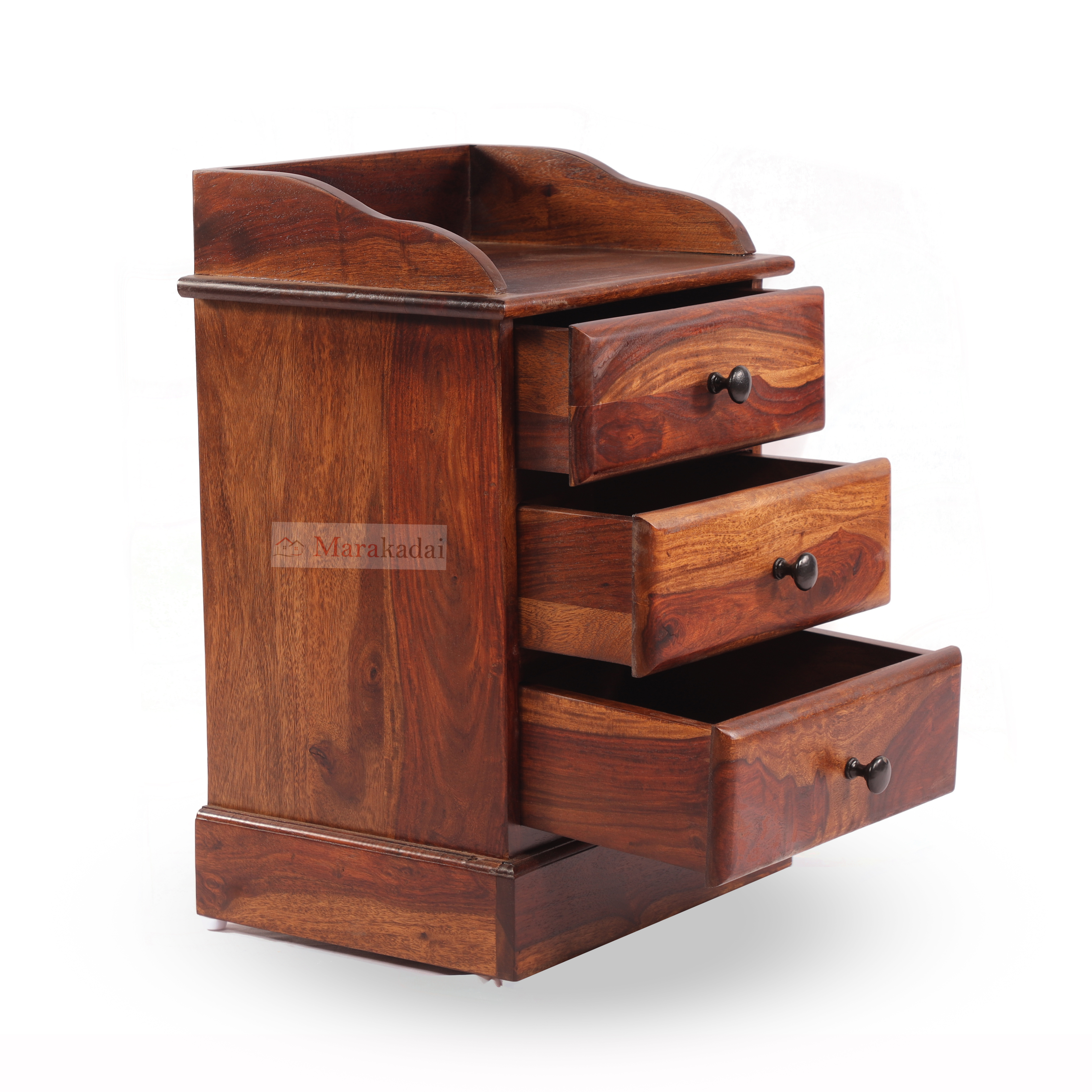 3 draw night stand