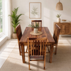peter dining table set 5ft 4 chair