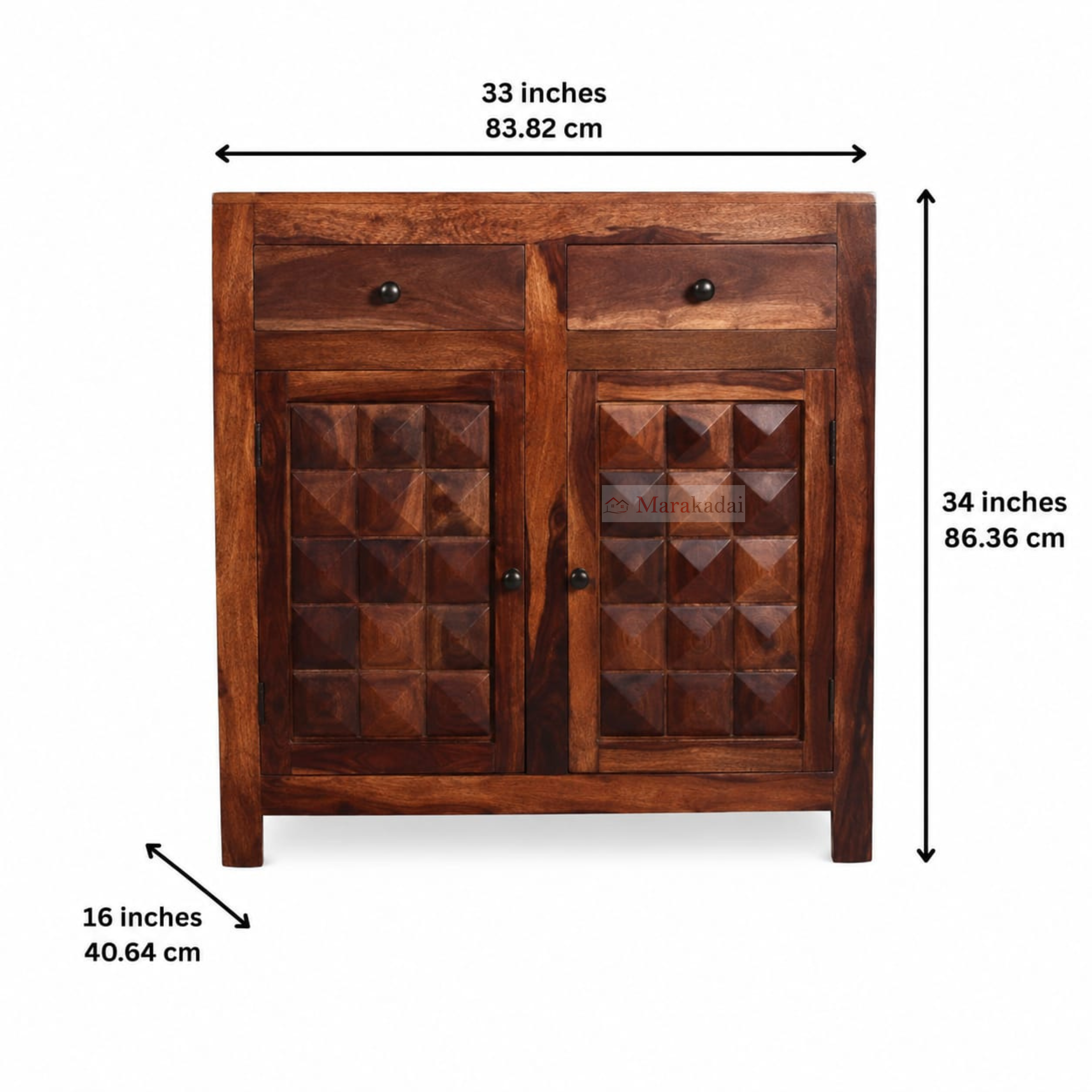 diamond 2 door kitchen unit