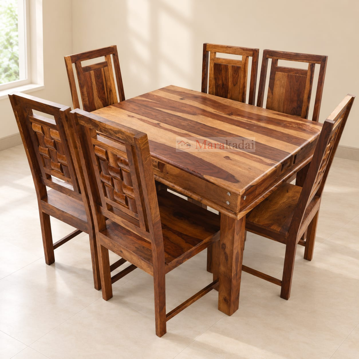 niwar dining table 1+6