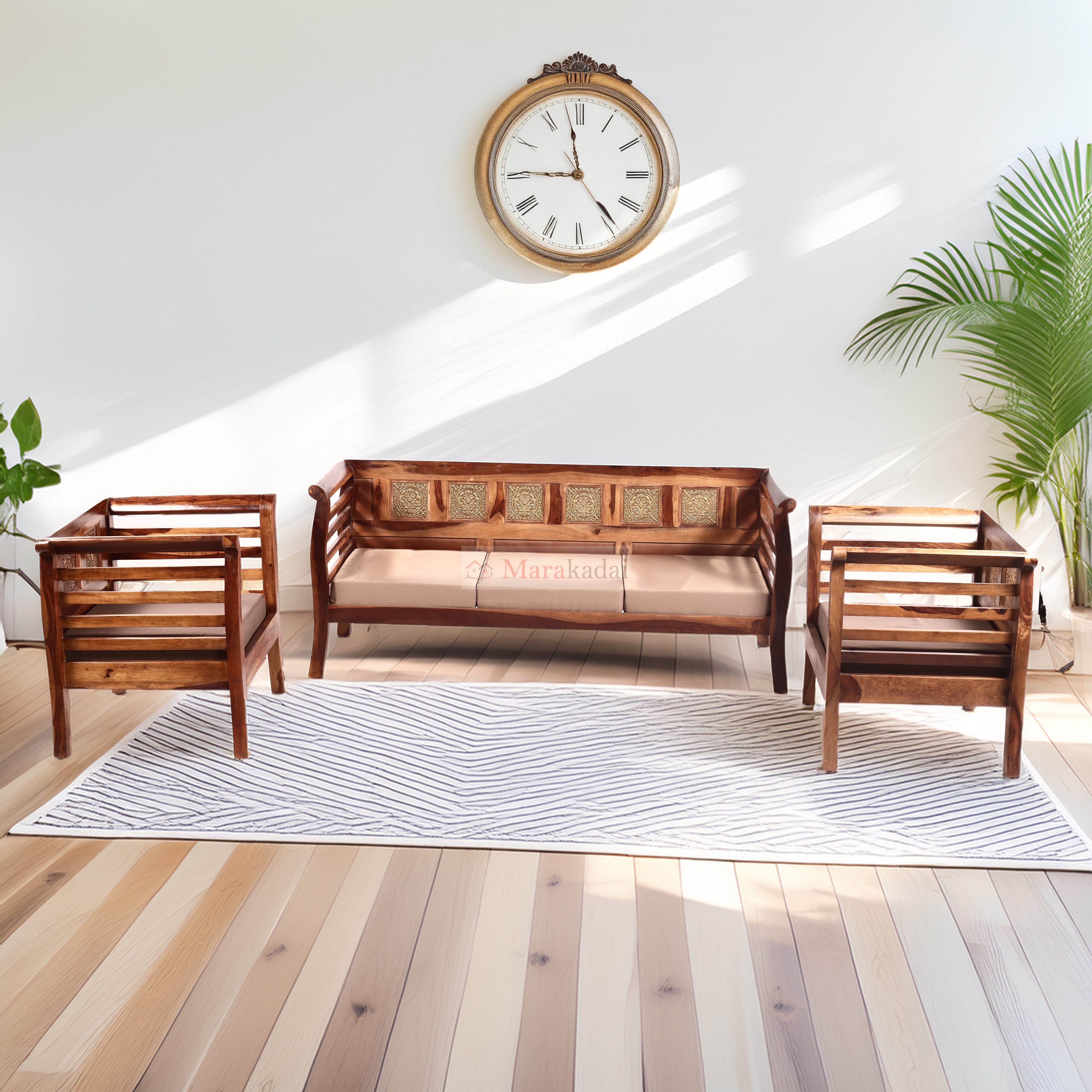 AVAN BRASS SOFA
