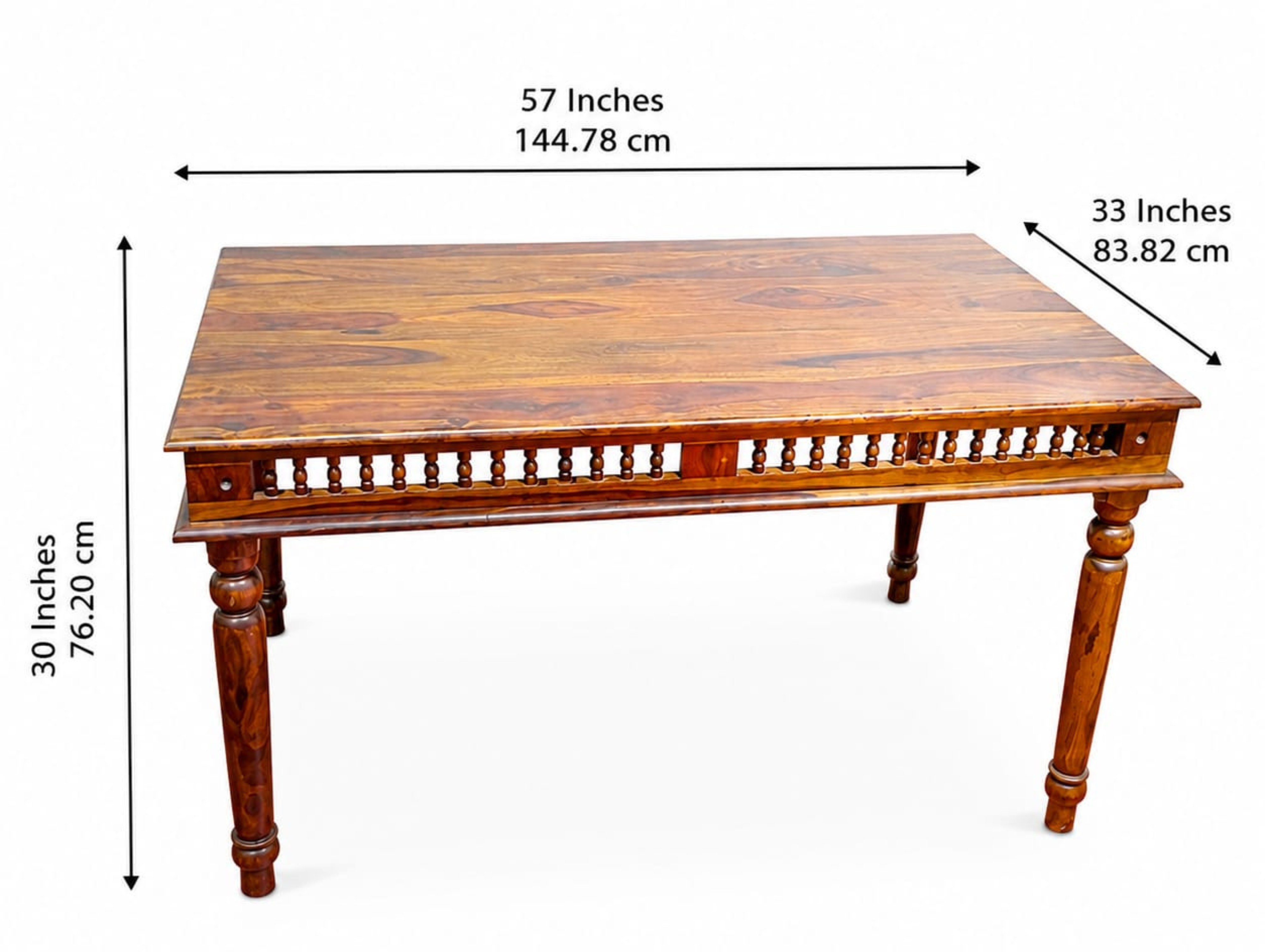 gilli dining table 5ft 1+6