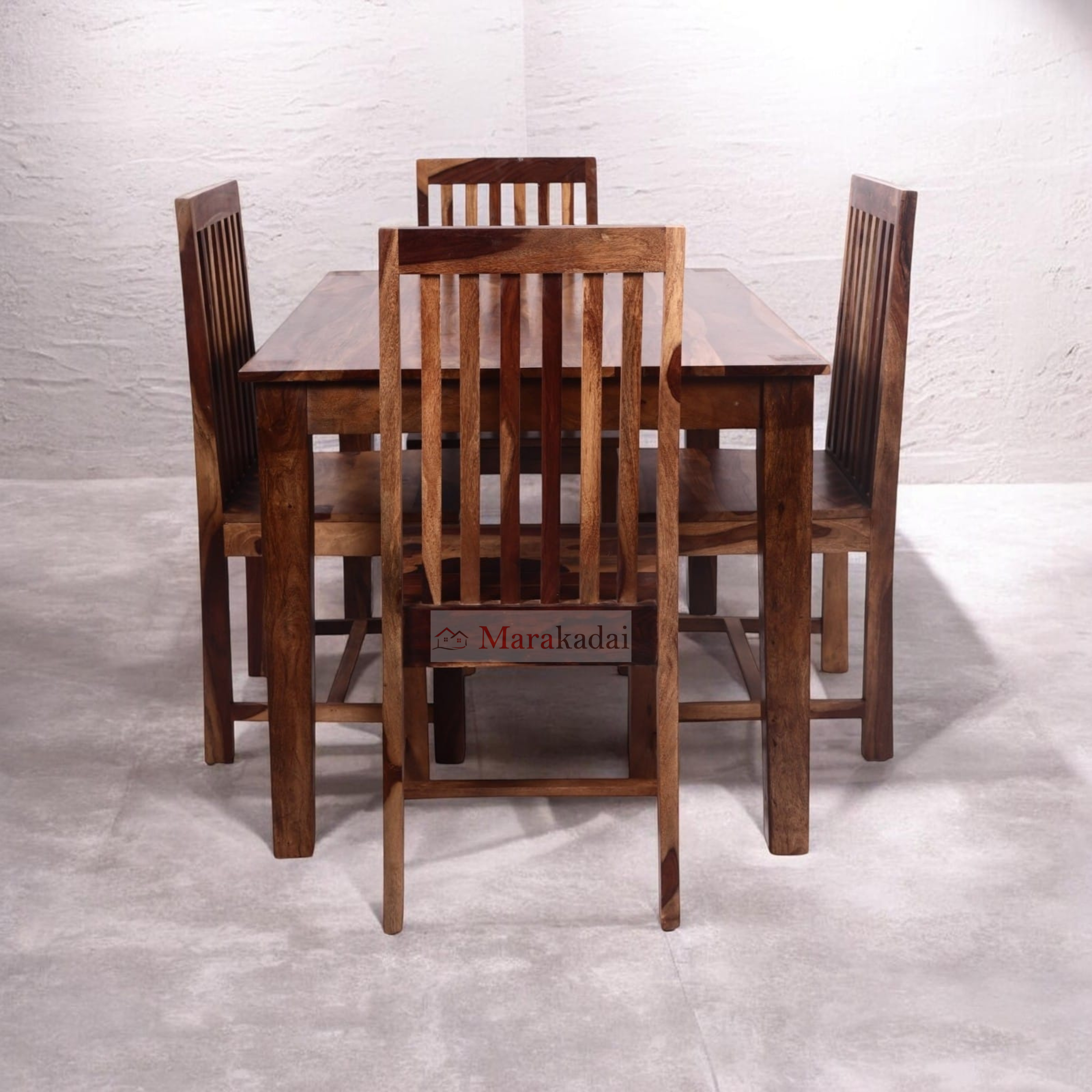 peter dining table set 5ft 4 chair