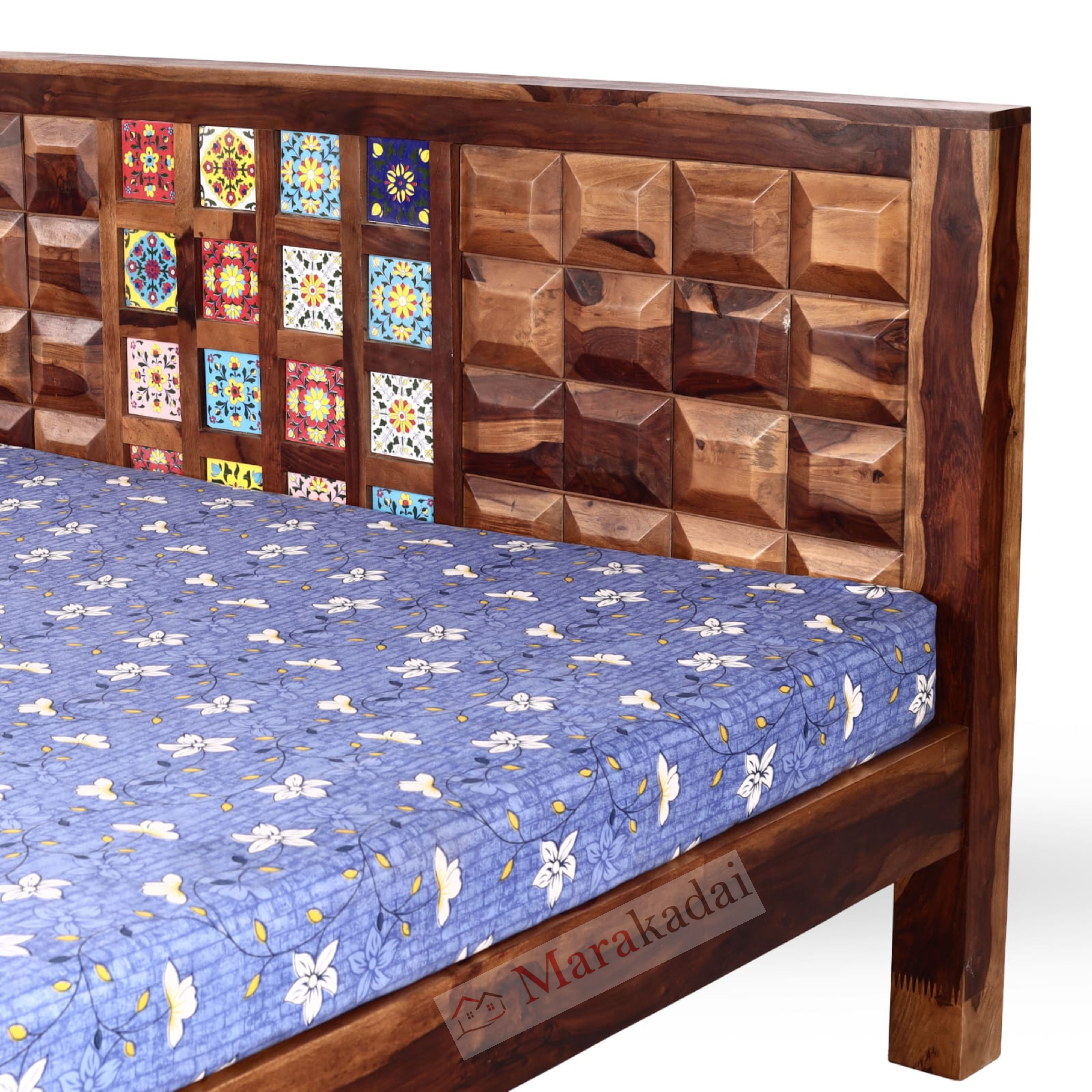 diamond tiles cot king