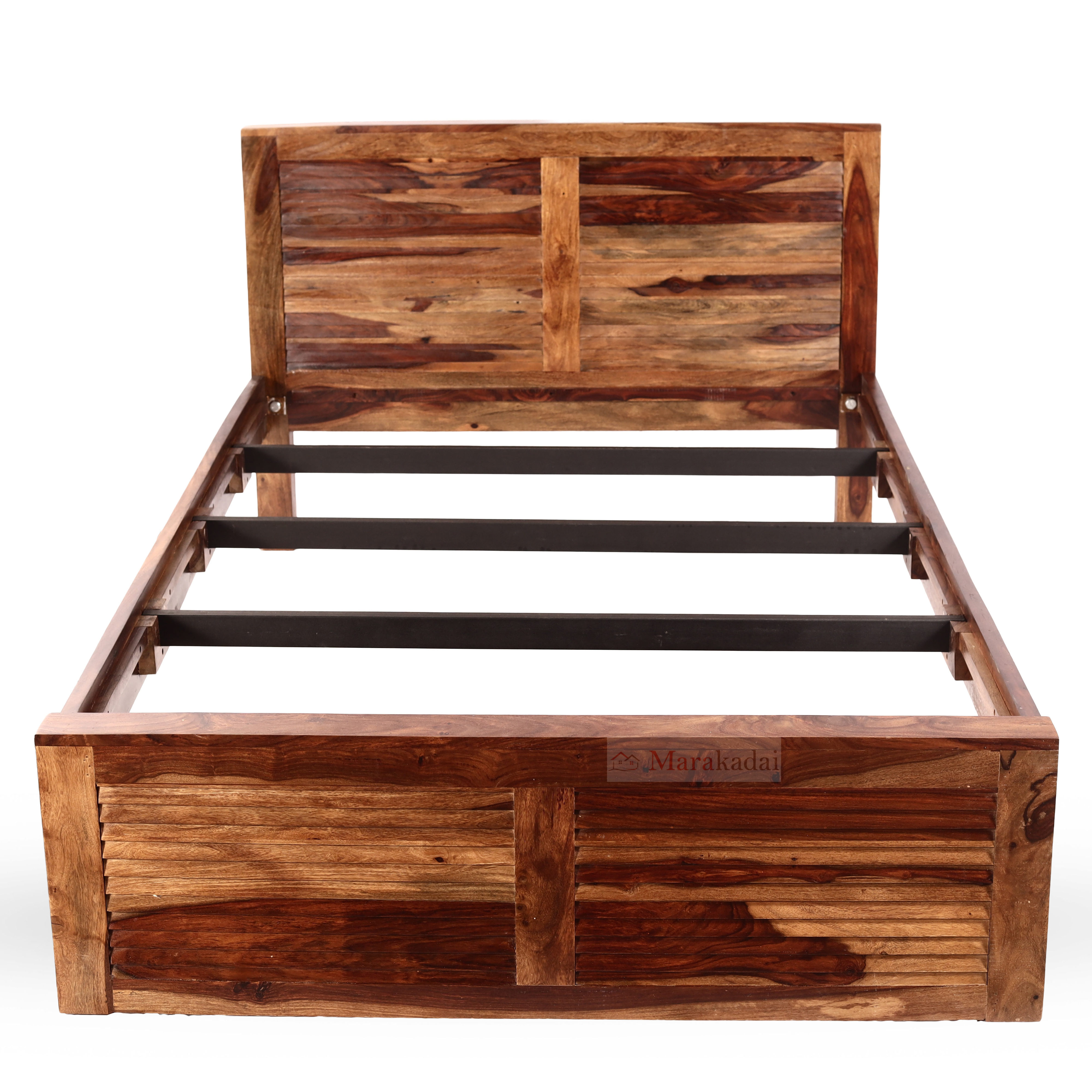 Sheesham Wood Rapper Double Cot