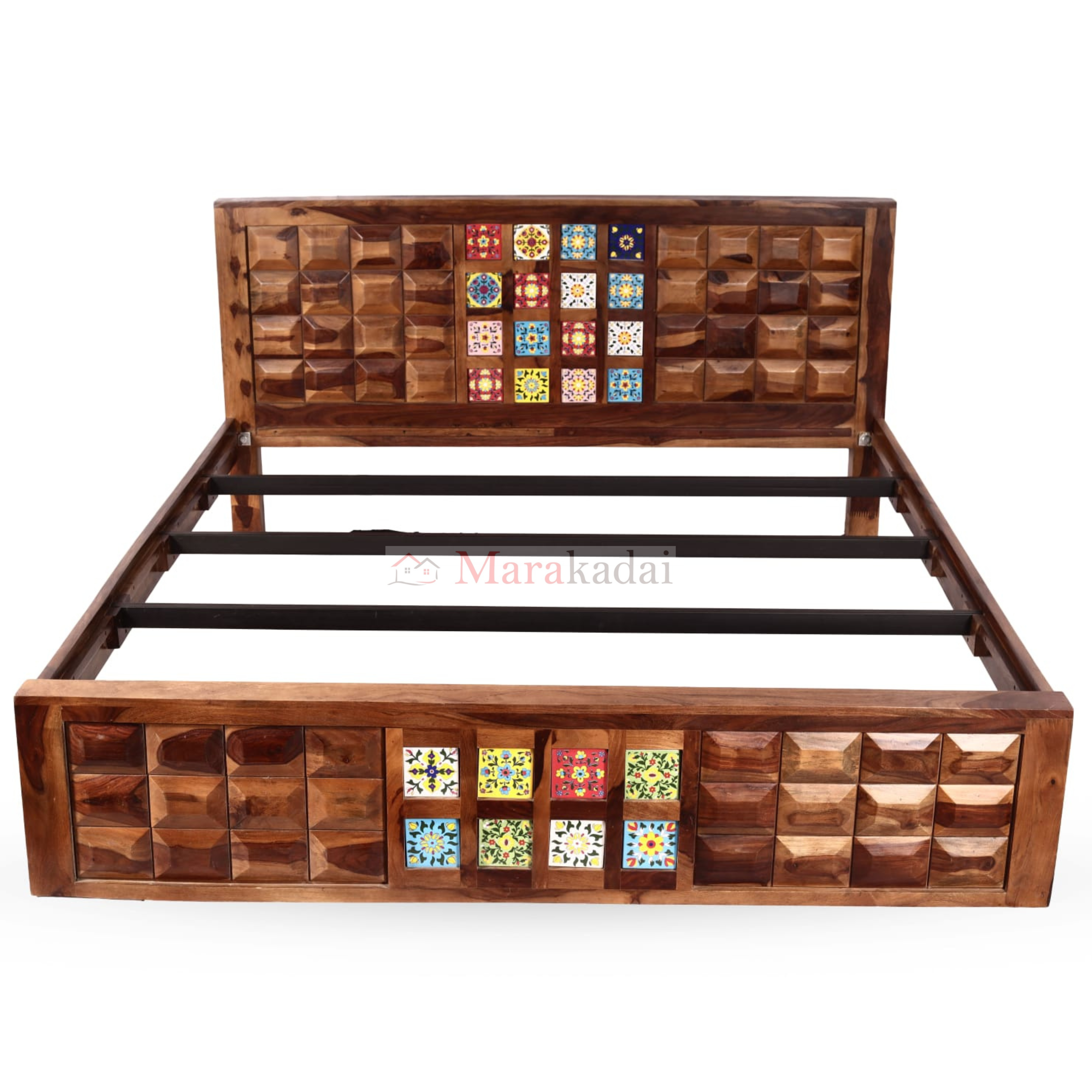 diamond tiles cot king