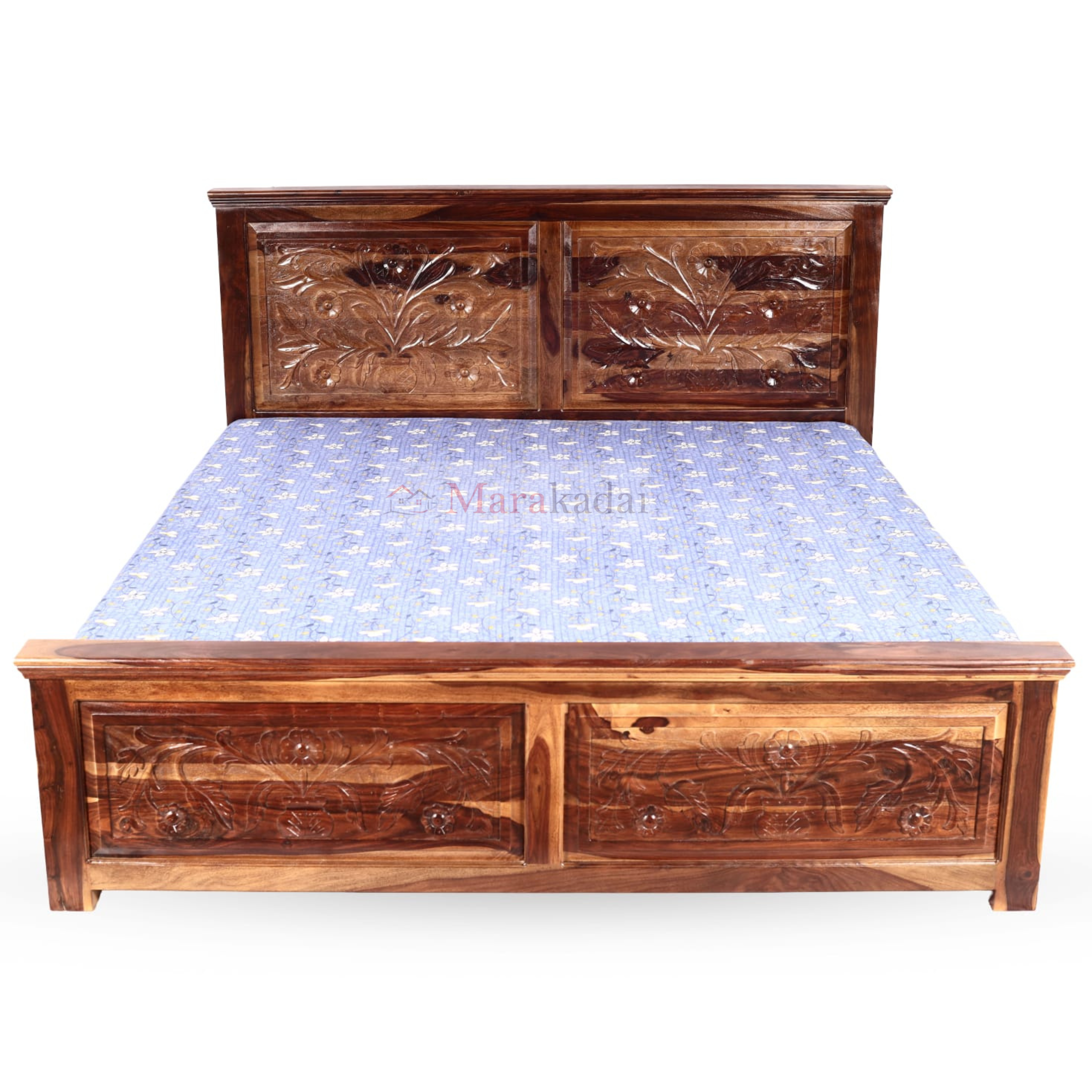 carving cot queen