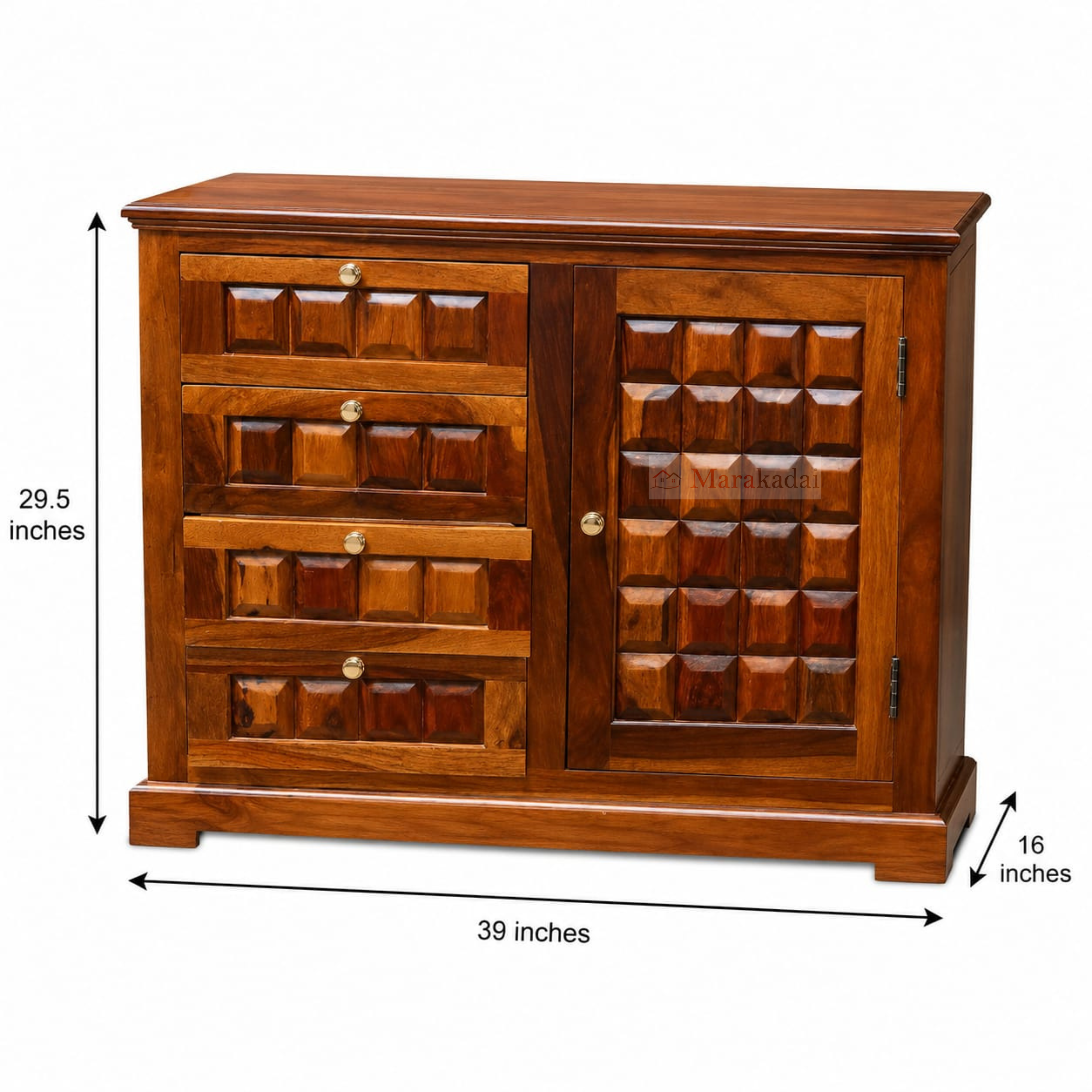 diamond chest of draw 3x3