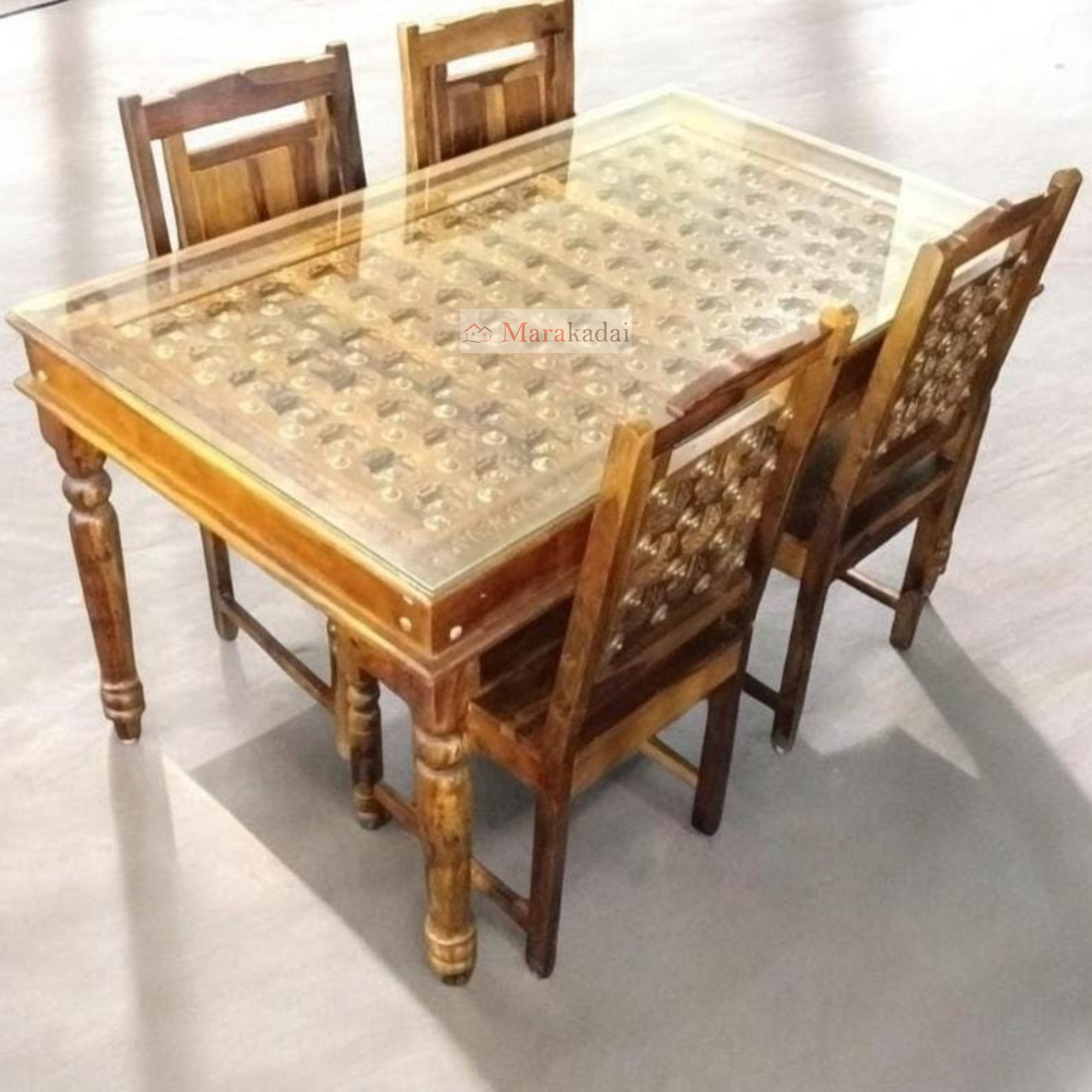 bakra diining table 5ft 1+4