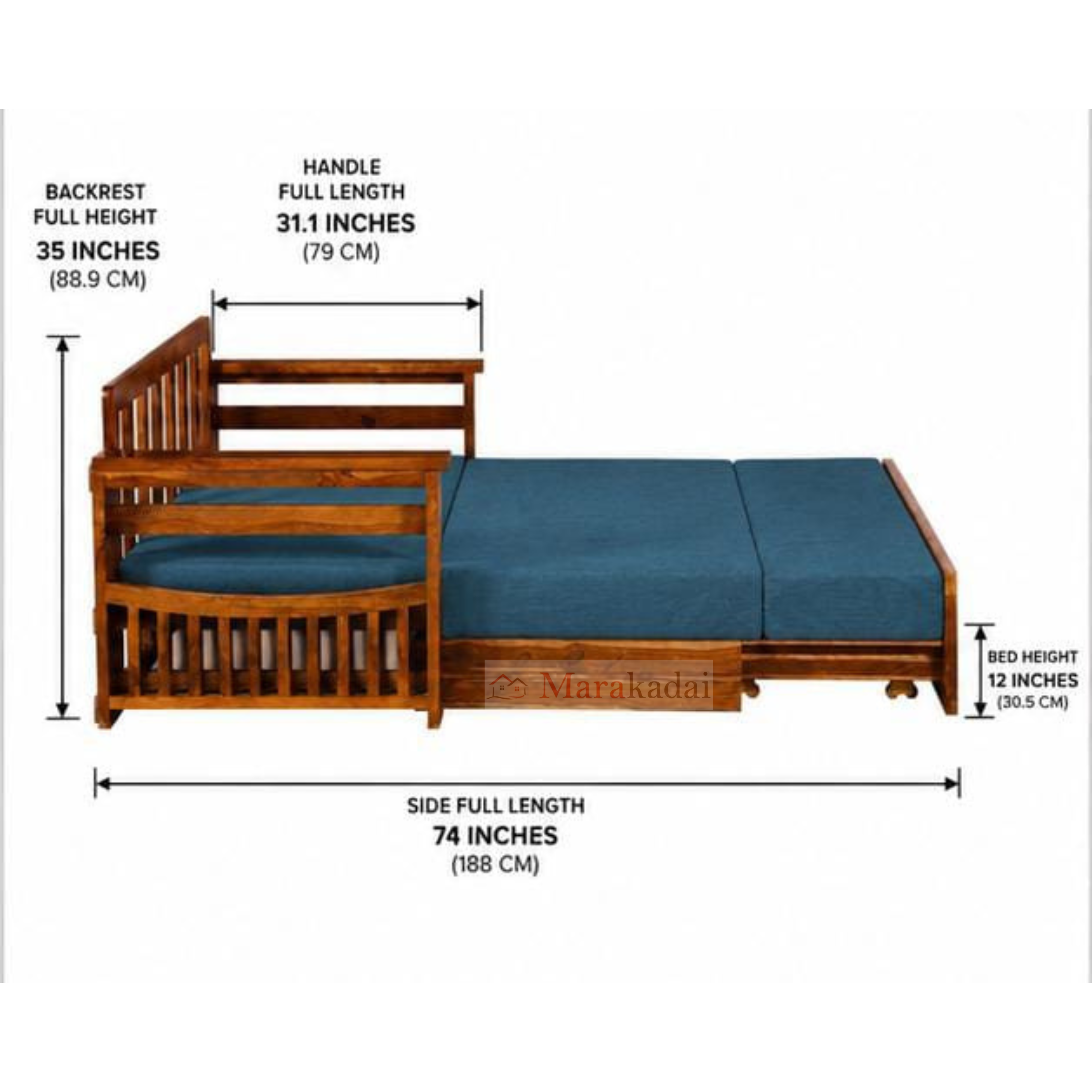 Sofa Cum Bed Diamond