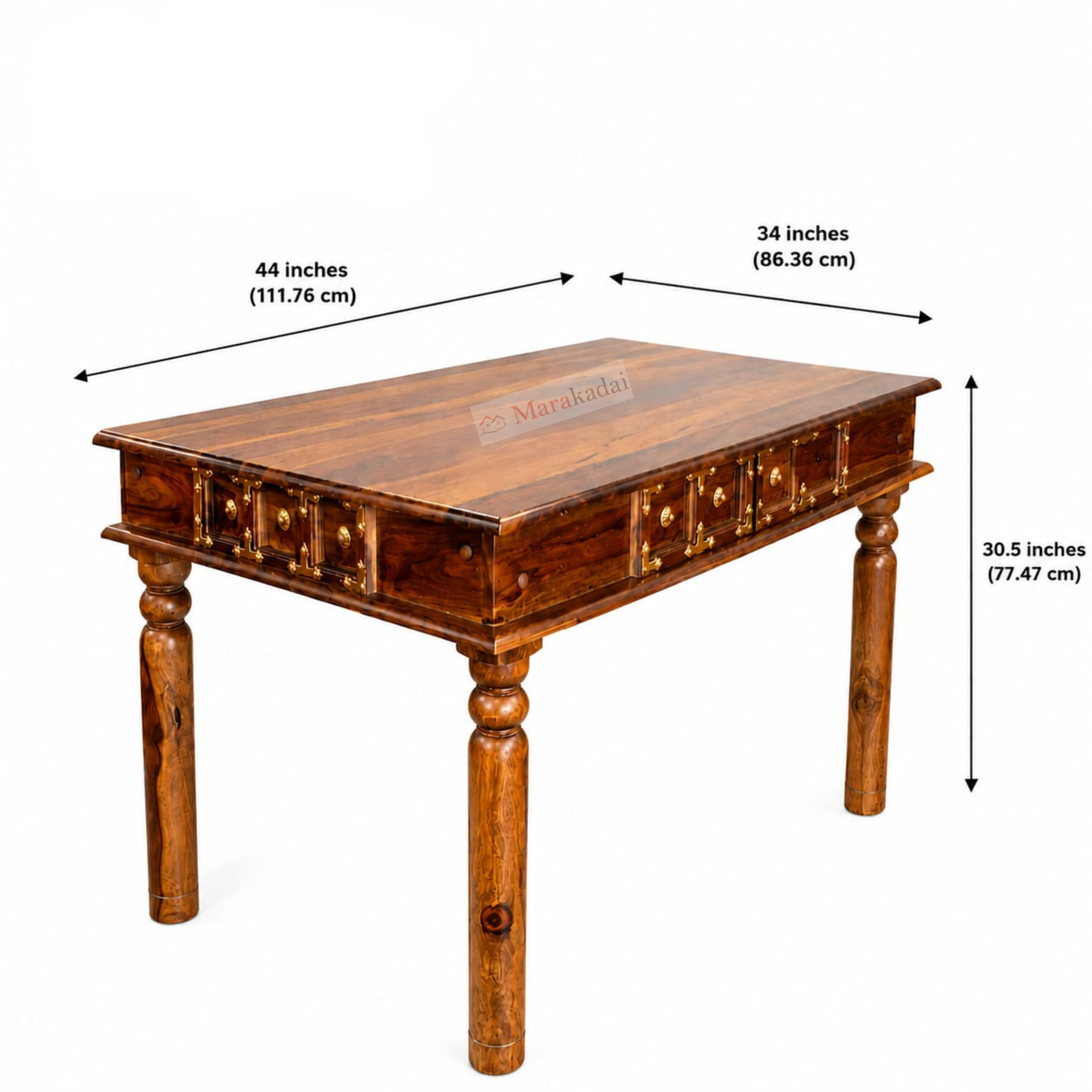 lt dining table 4ft 1+4
