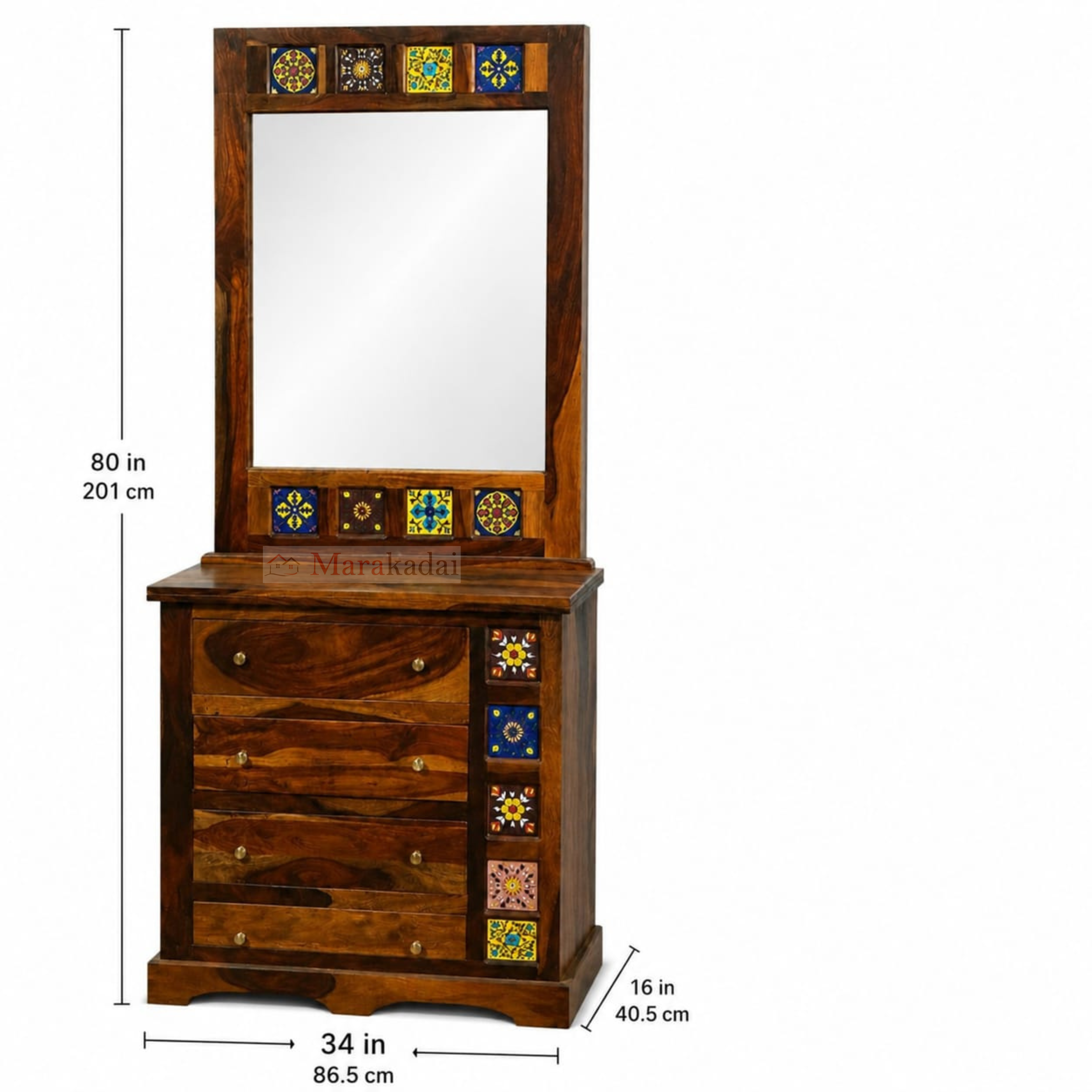 Tile Dressing Table Big