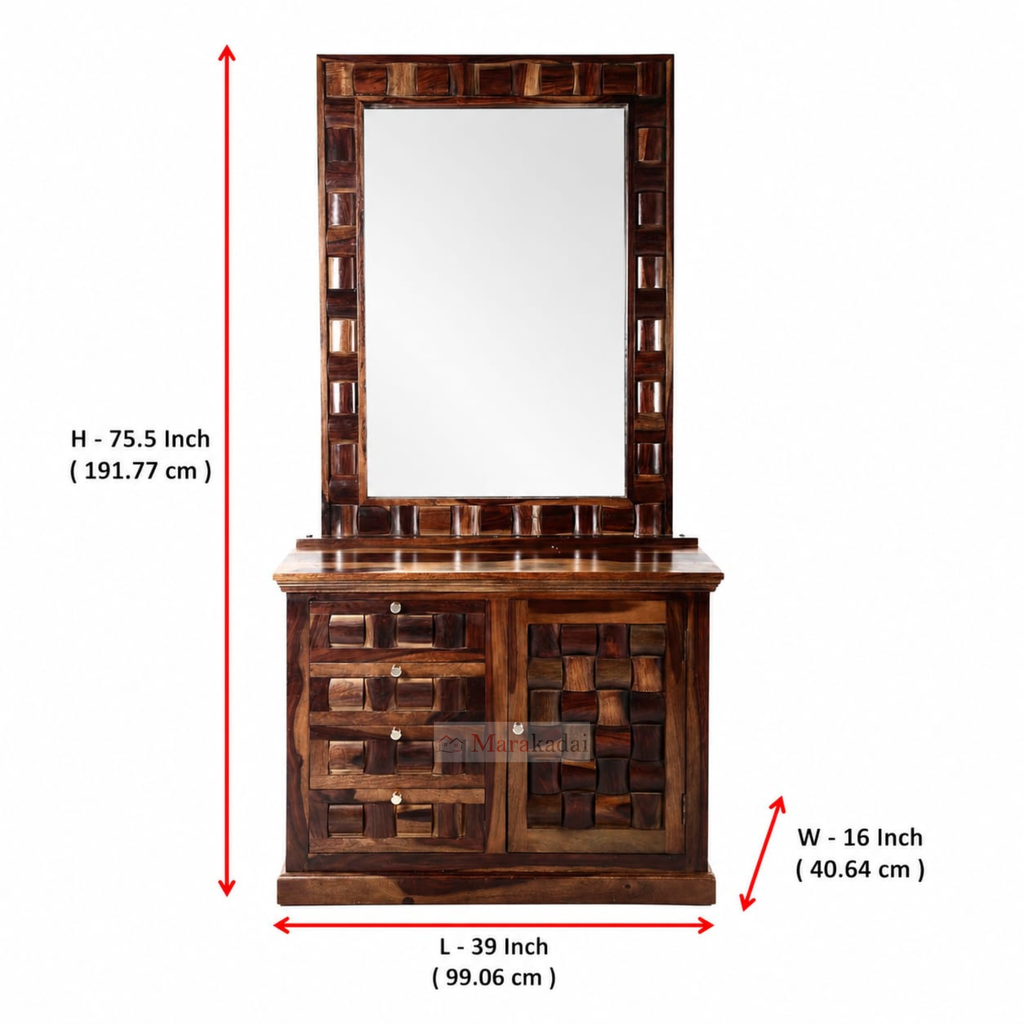 niwar dressing table big