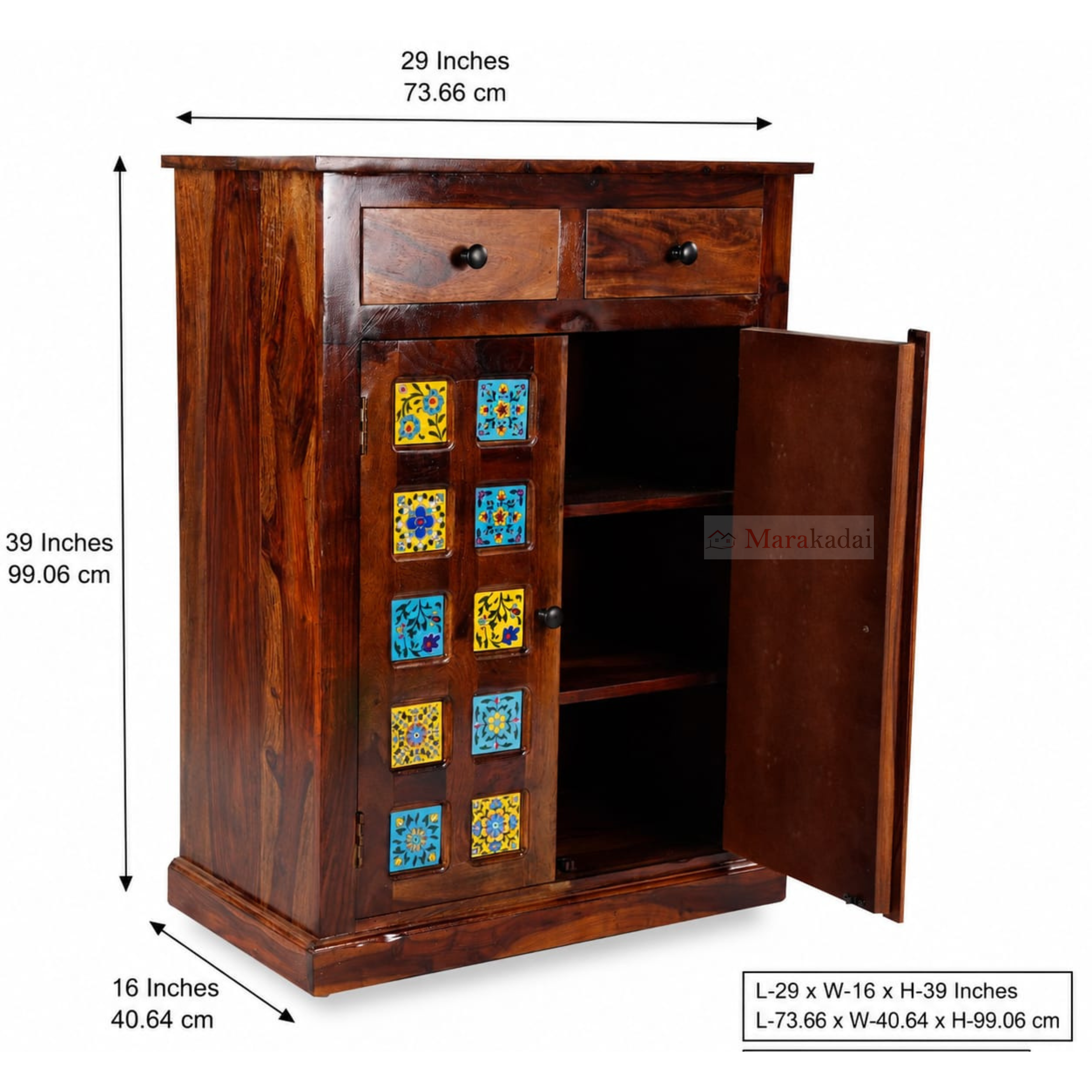 Tile Heavy Shoe Rack