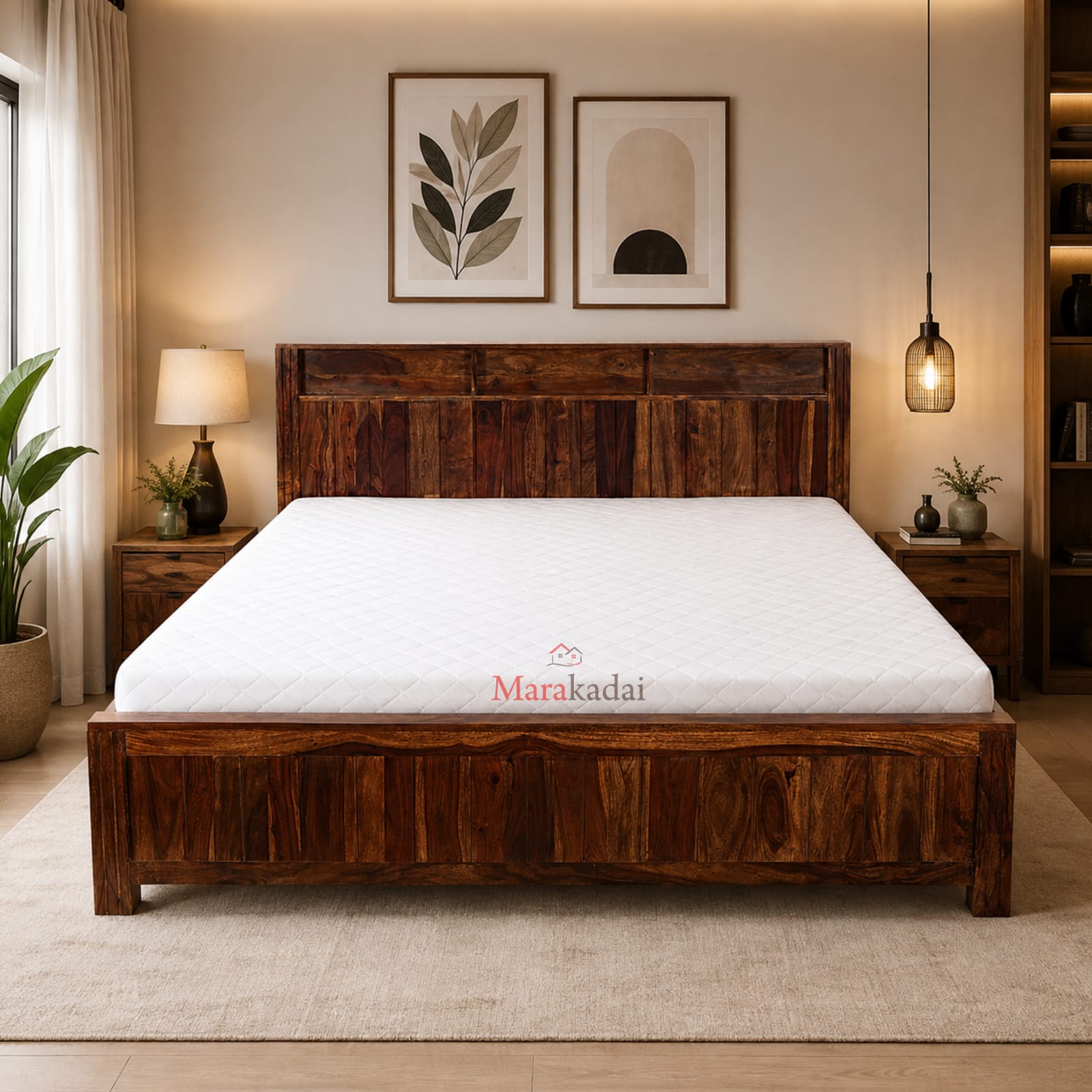kaniska head storage cot queen